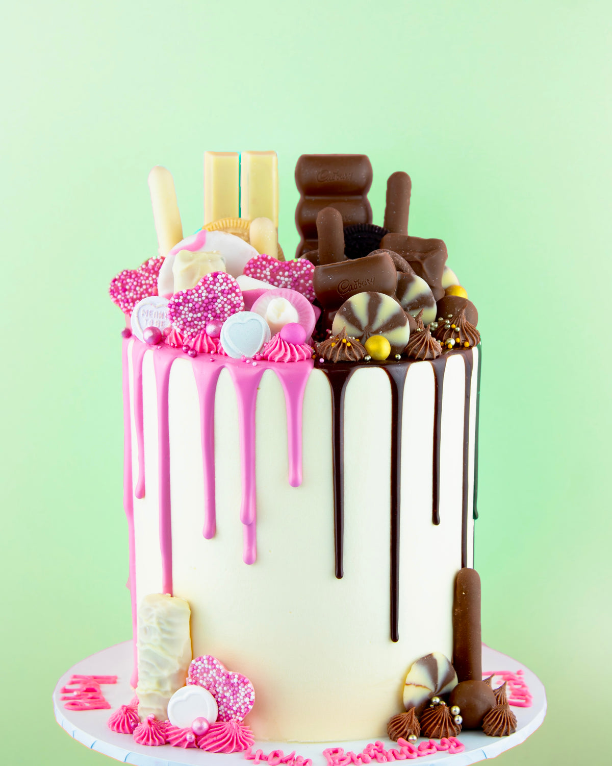 Eggless Half & Half Cake | Order Yours Now | Amy's Bakehouse | Amys ...