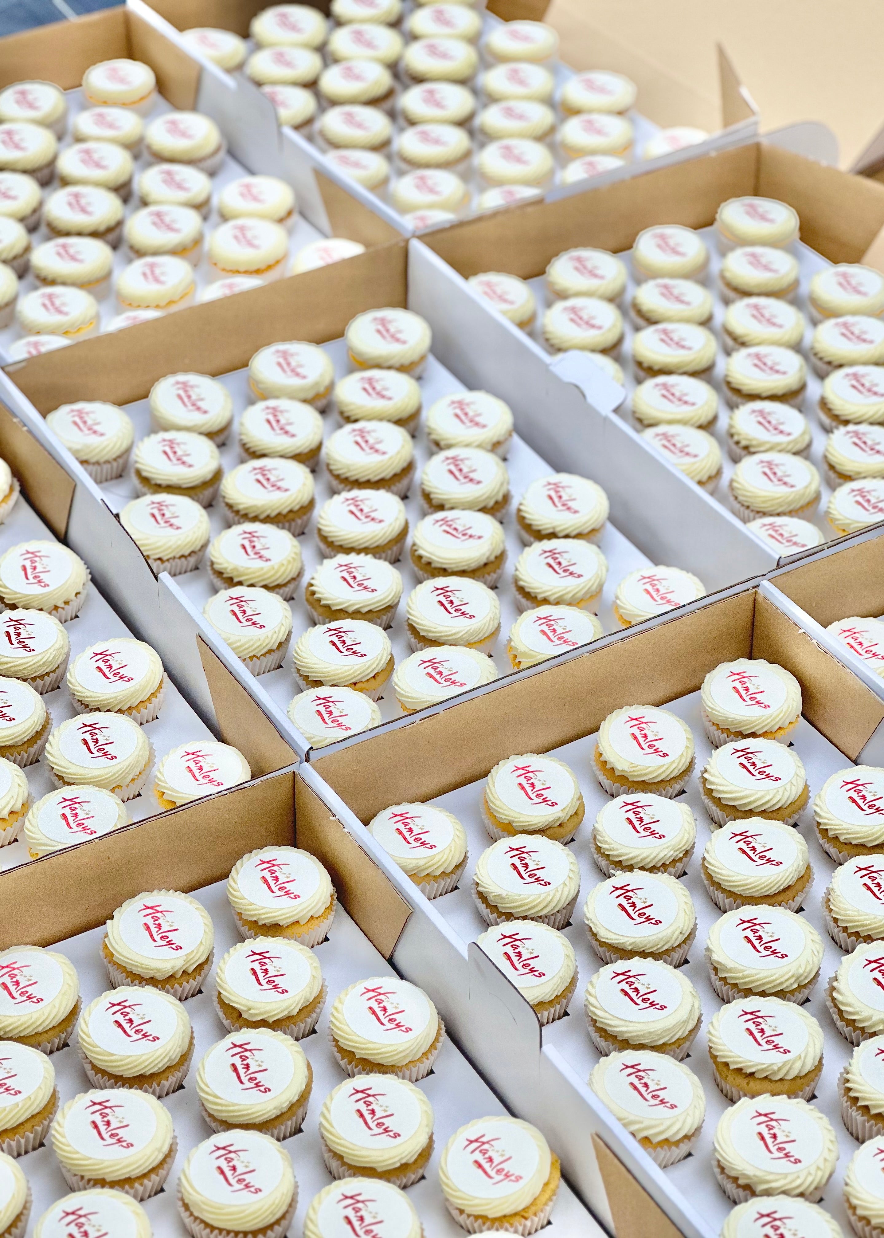 Dairy Free Logo Cupcakes