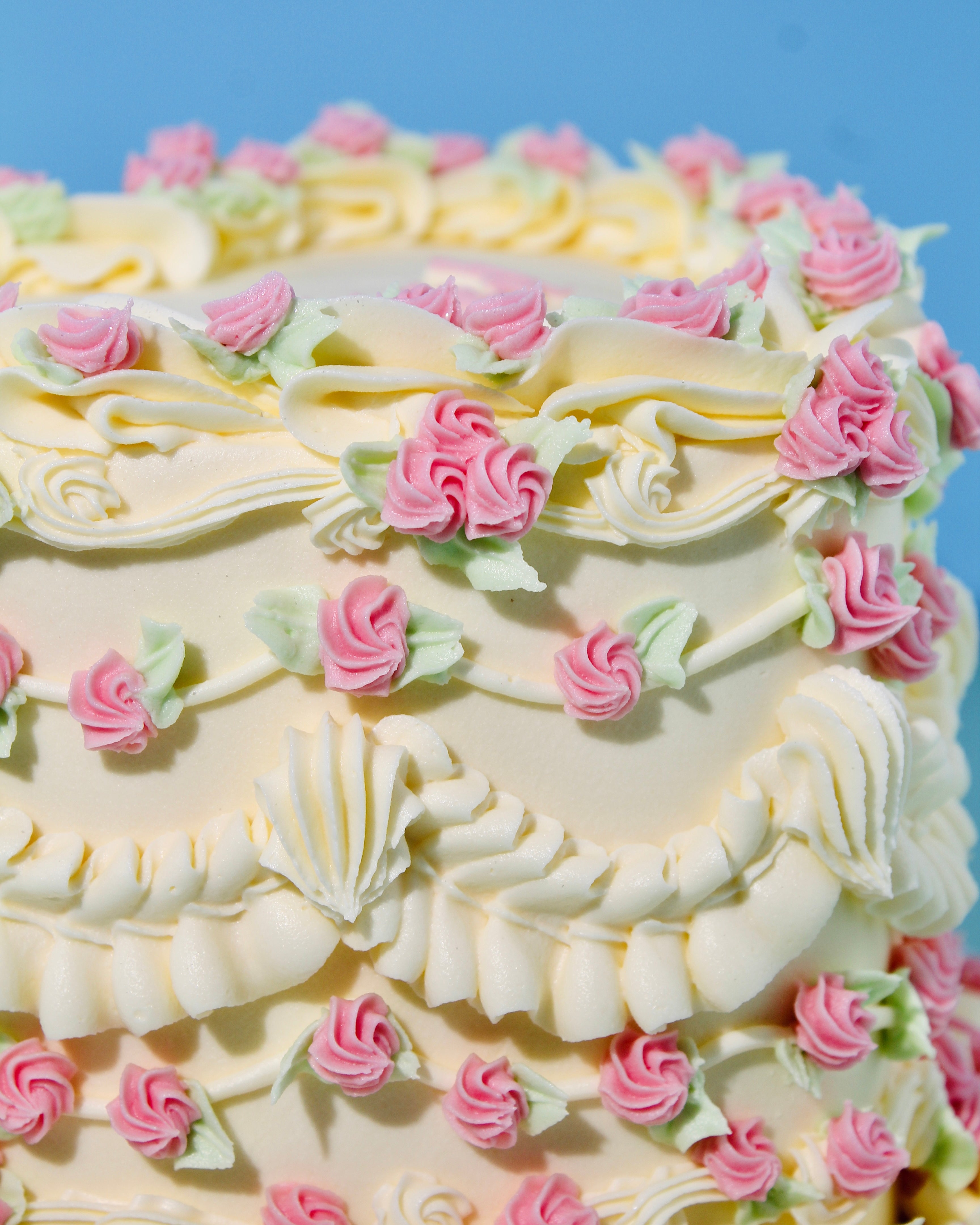 Vintage Rose Cake