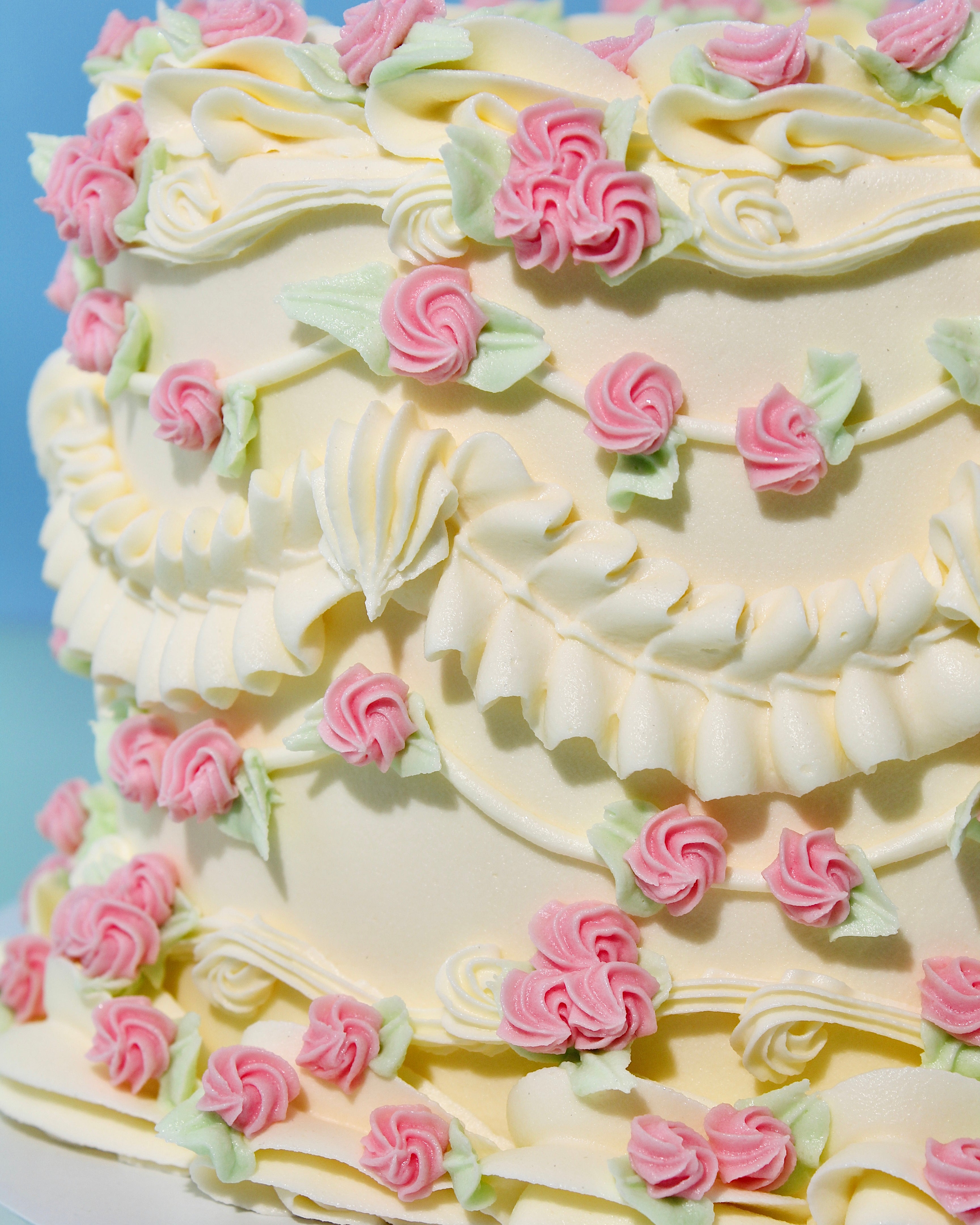 Vintage Rose Cake