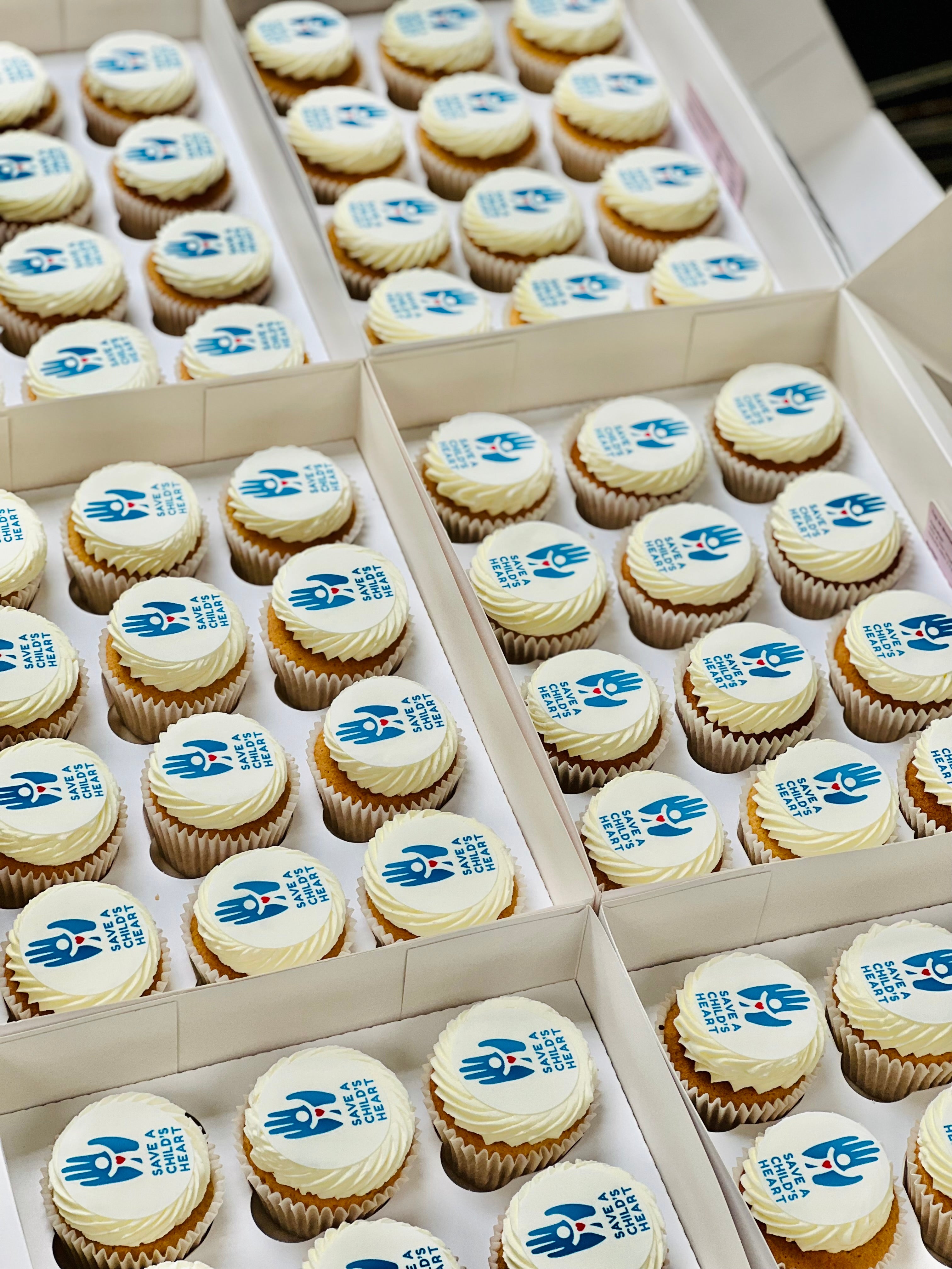 Dairy Free Logo Cupcakes