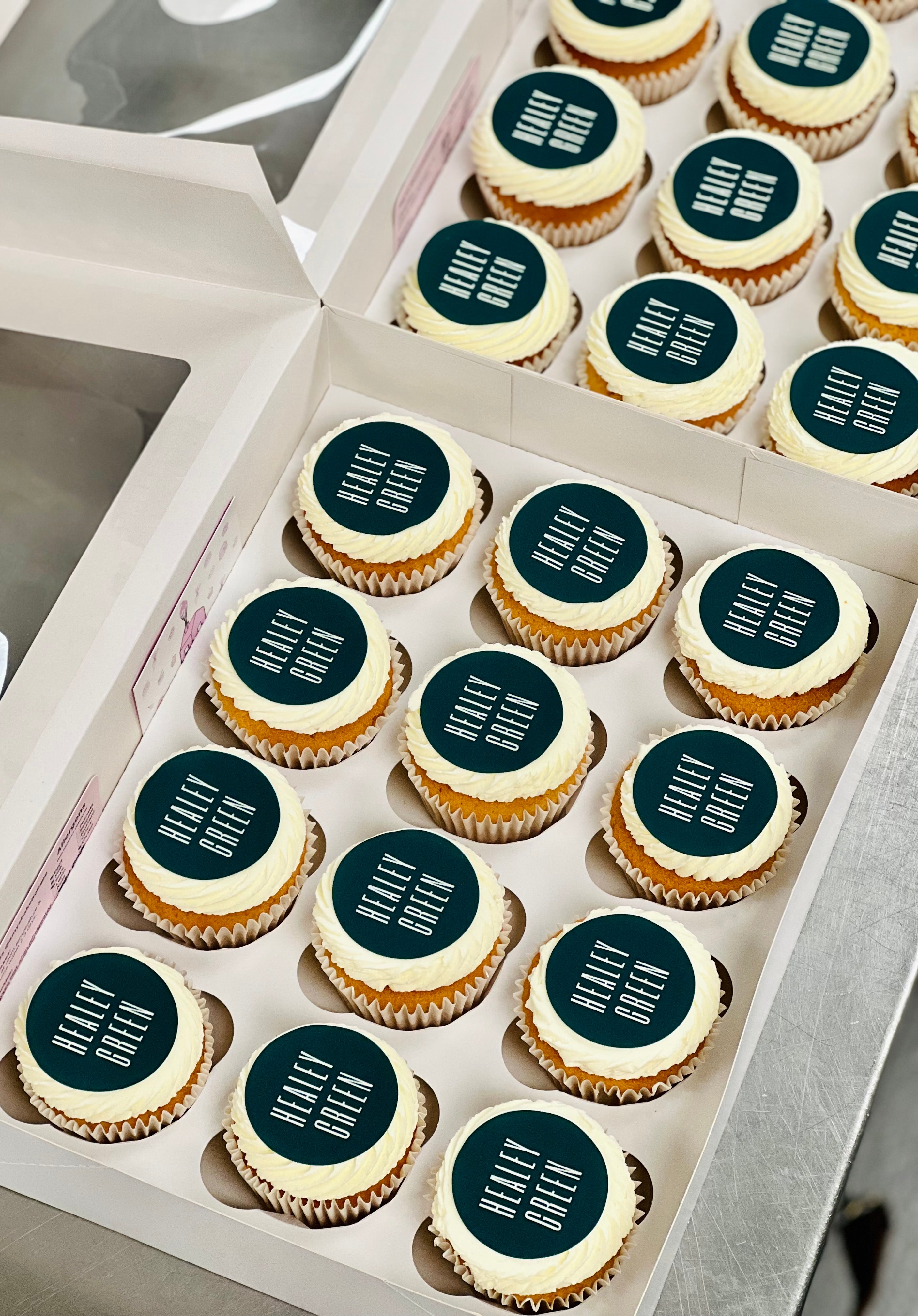 Dairy Free Logo Cupcakes