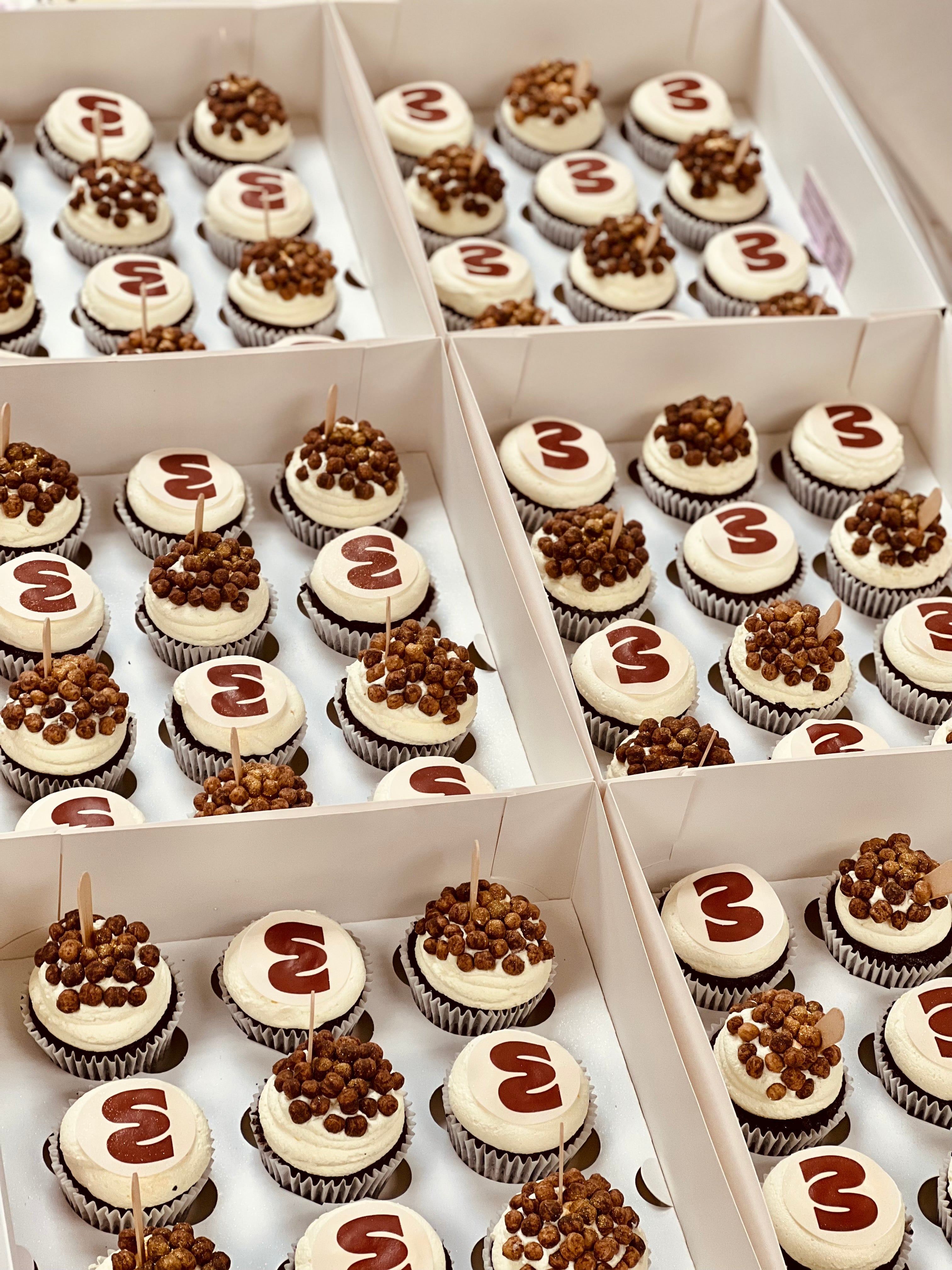 Dairy Free Logo Cupcakes