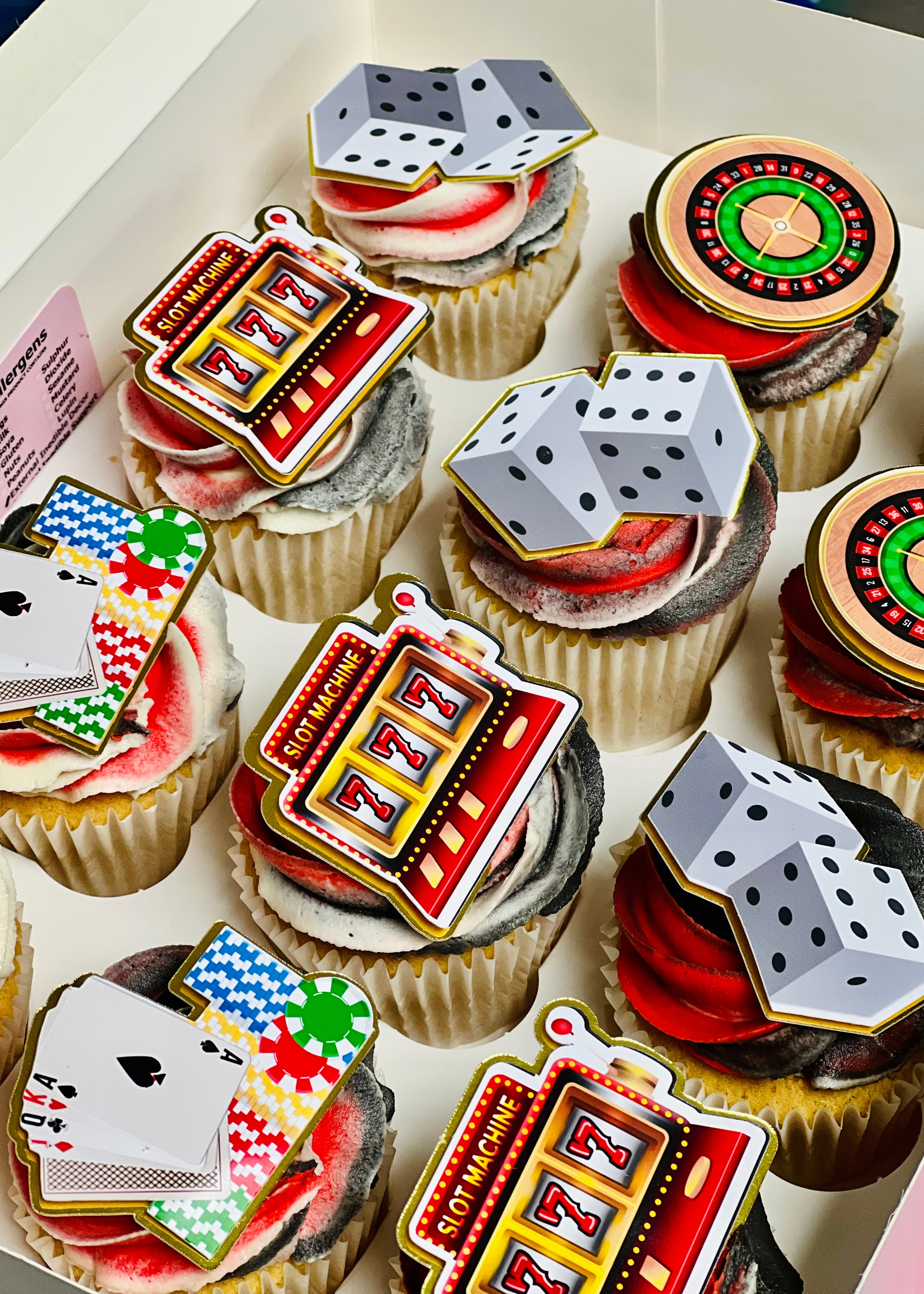 Dairy Free Themed Cupcakes