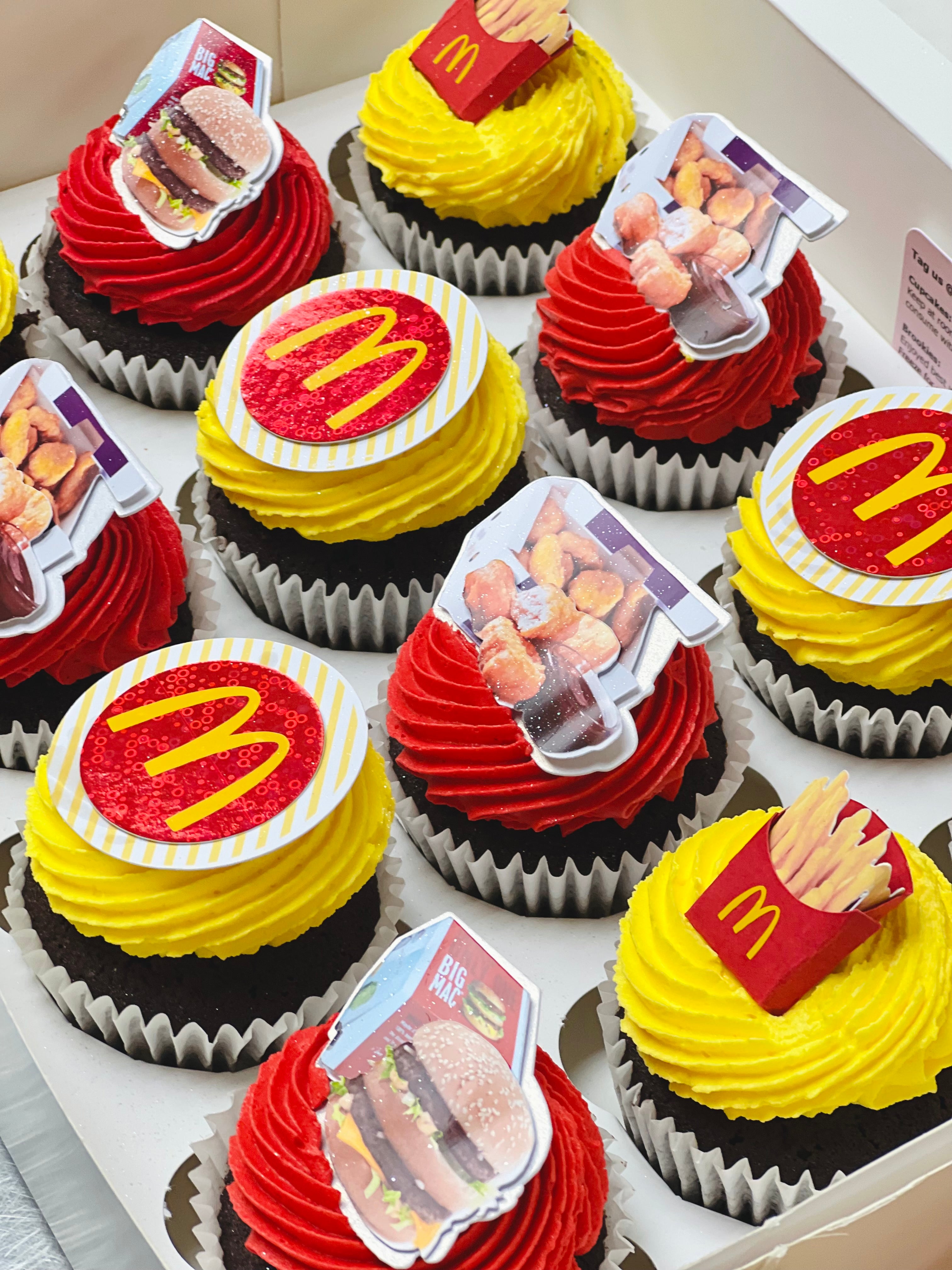 Dairy Free Themed Cupcakes