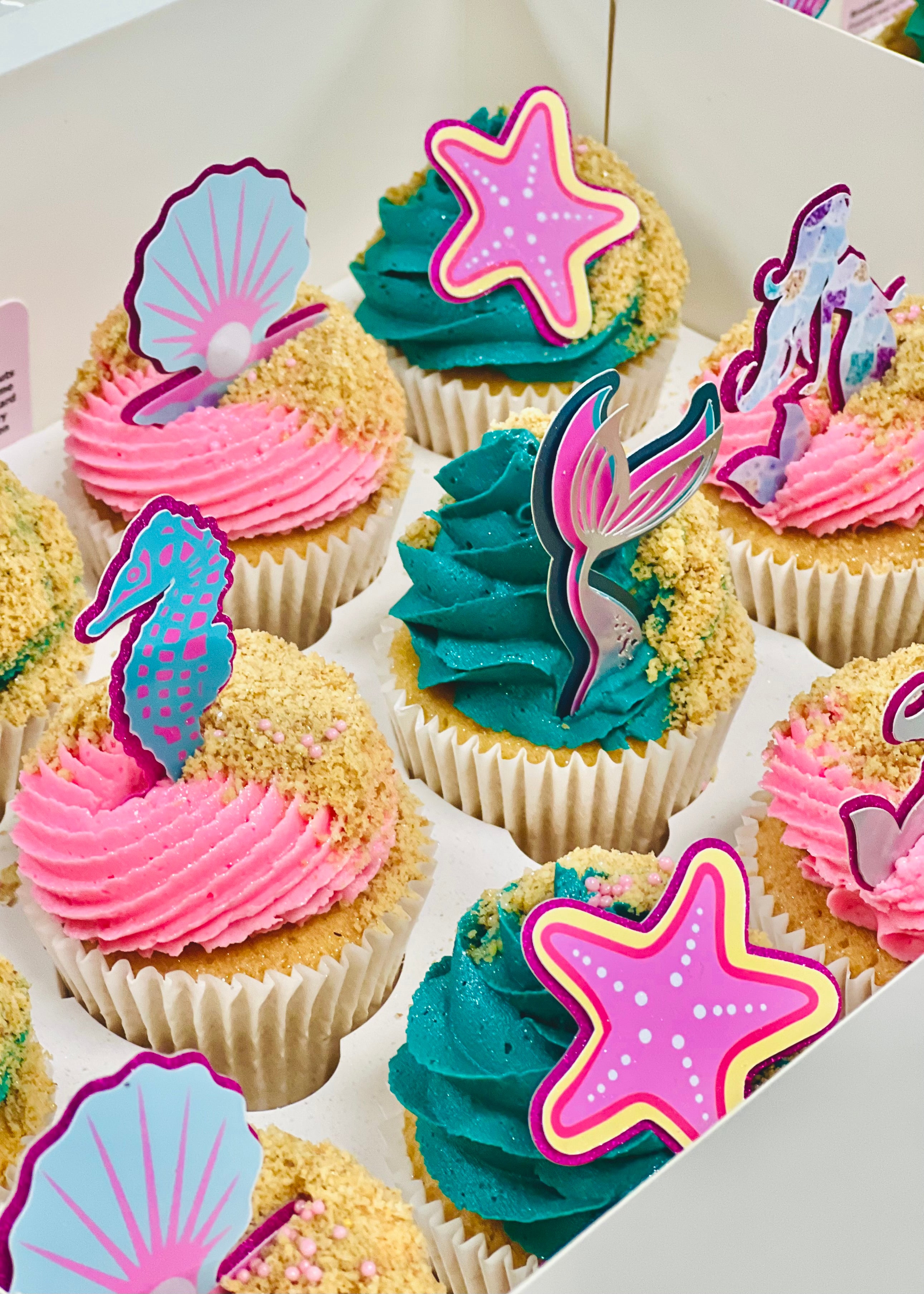 Dairy Free Themed Cupcakes