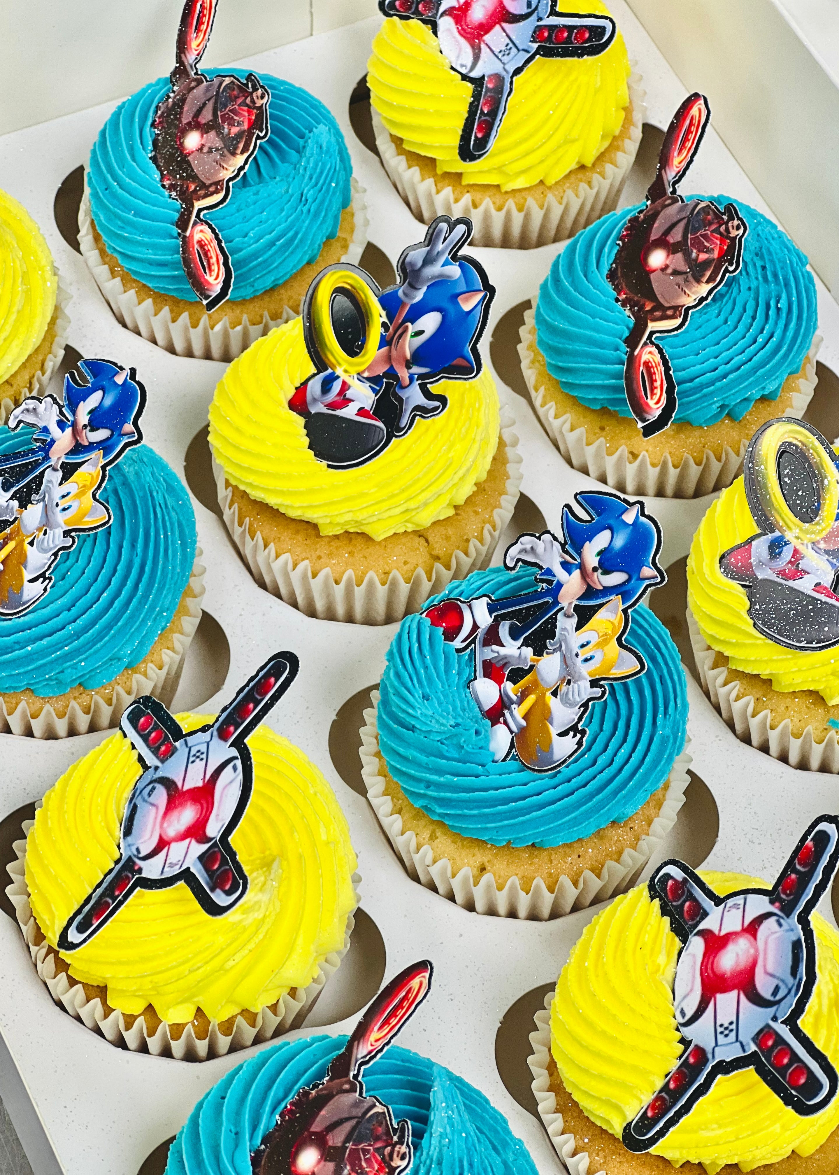 Dairy Free Themed Cupcakes