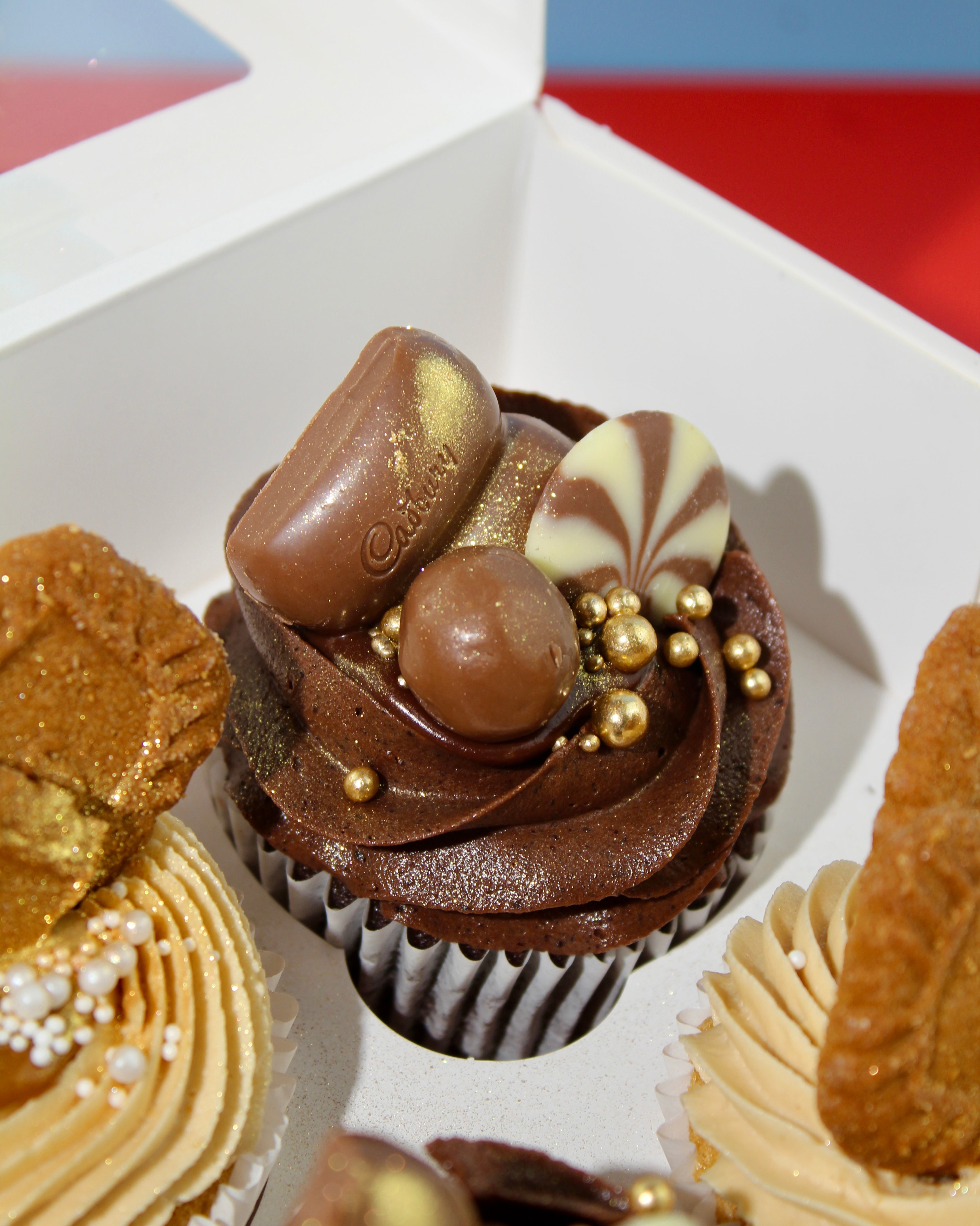 Chocolate Vs Lotus Cupcakes