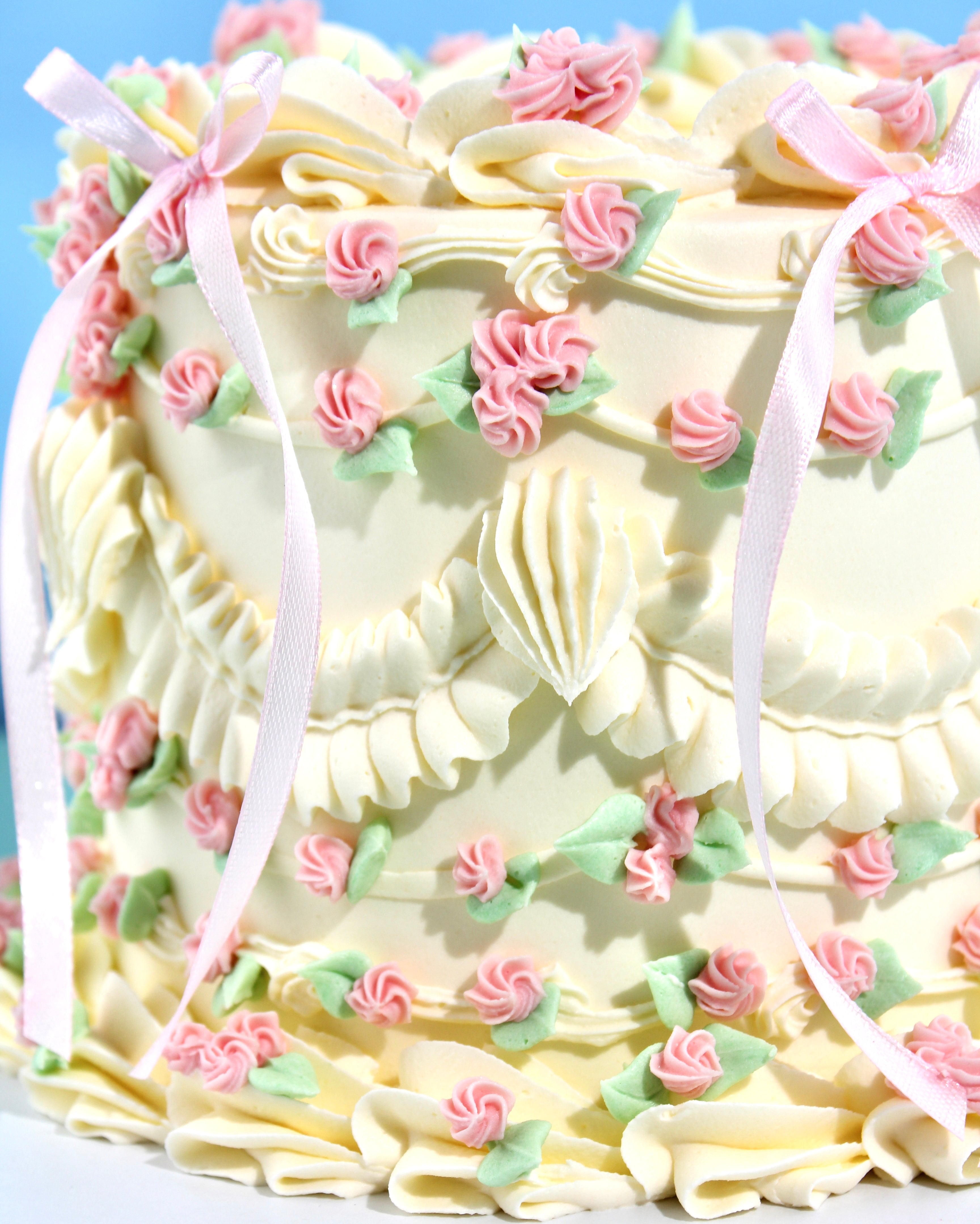 Vintage Rose Cake