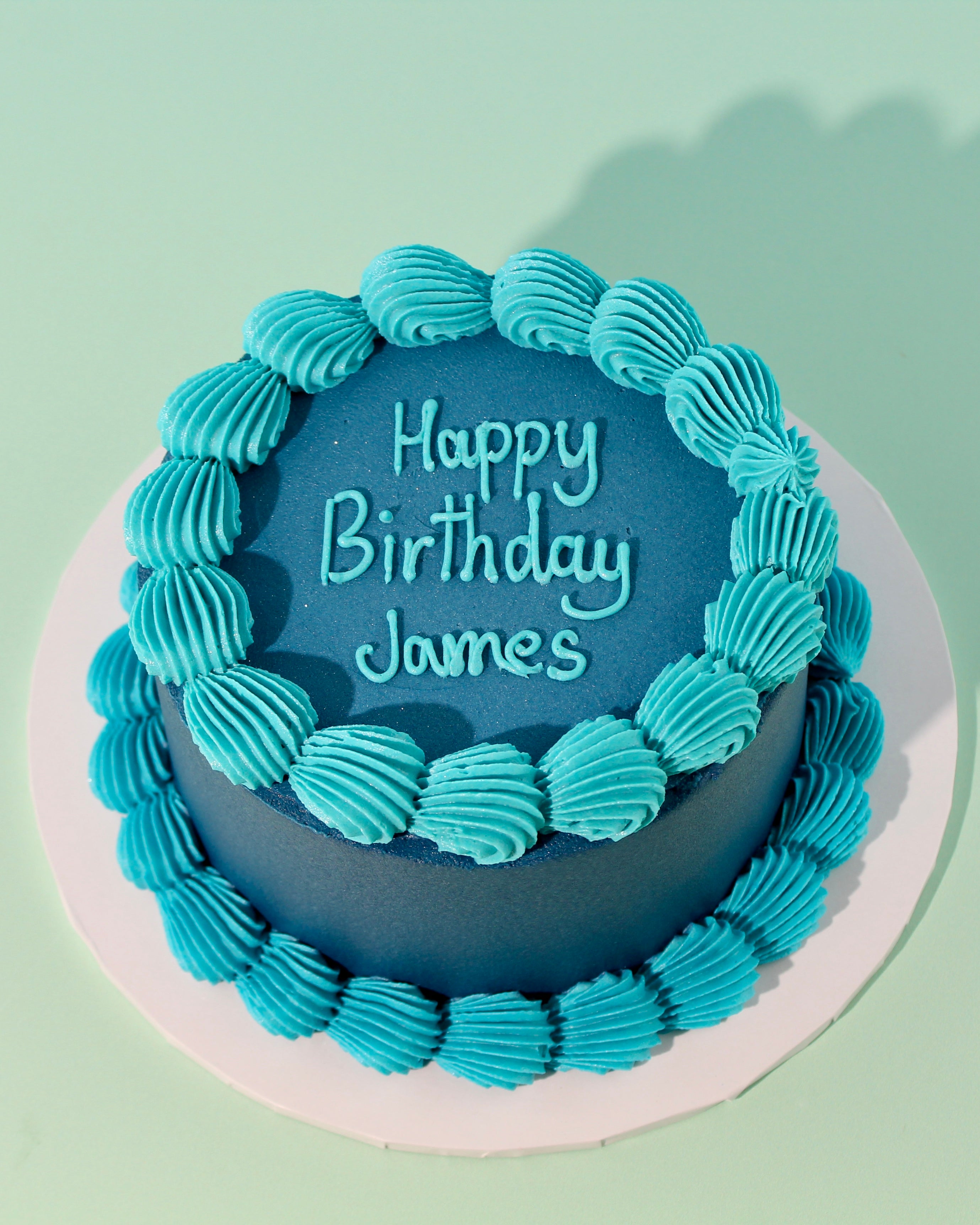 Vegan Mini Message Cake