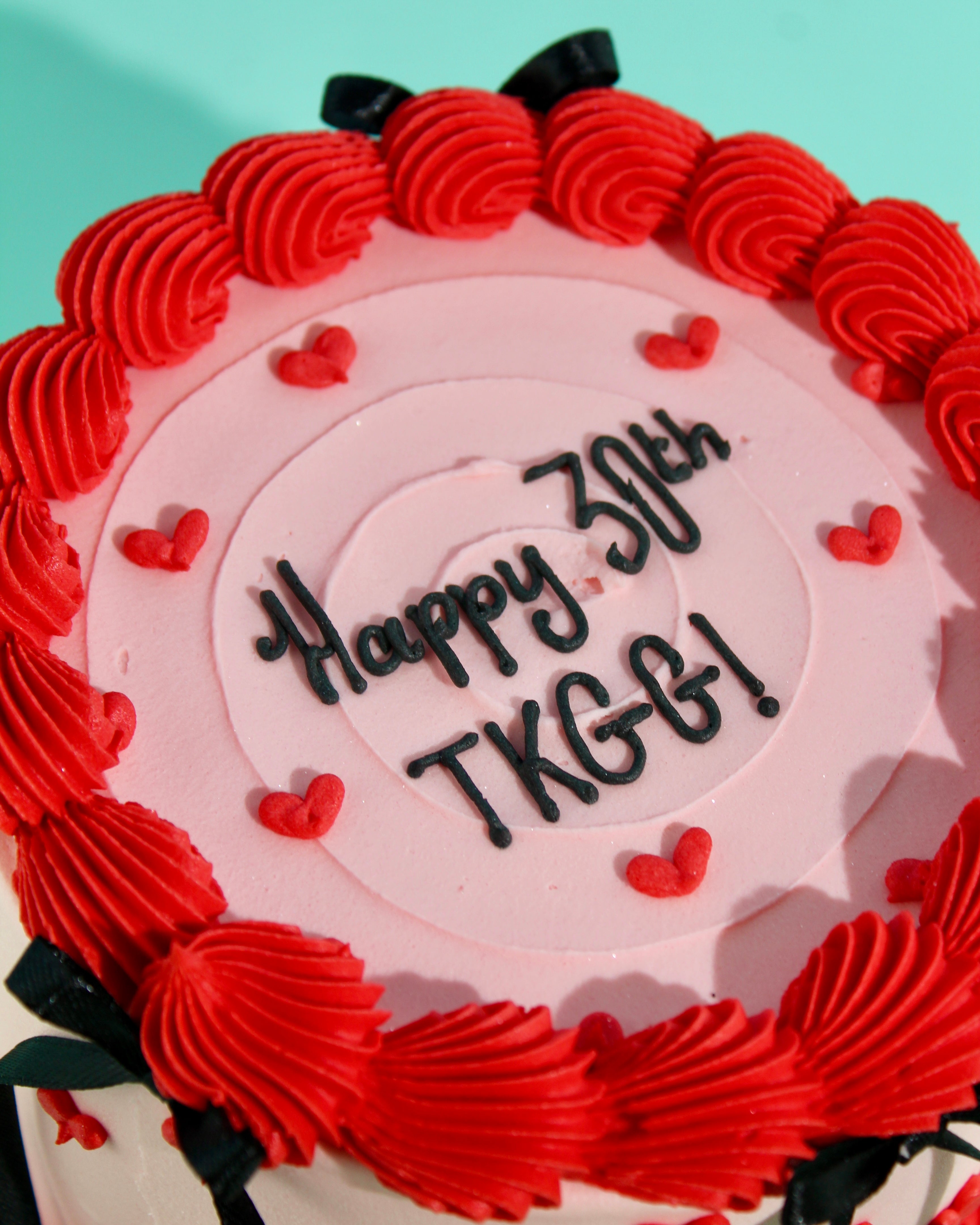 Design Your Own Cake Of Hearts