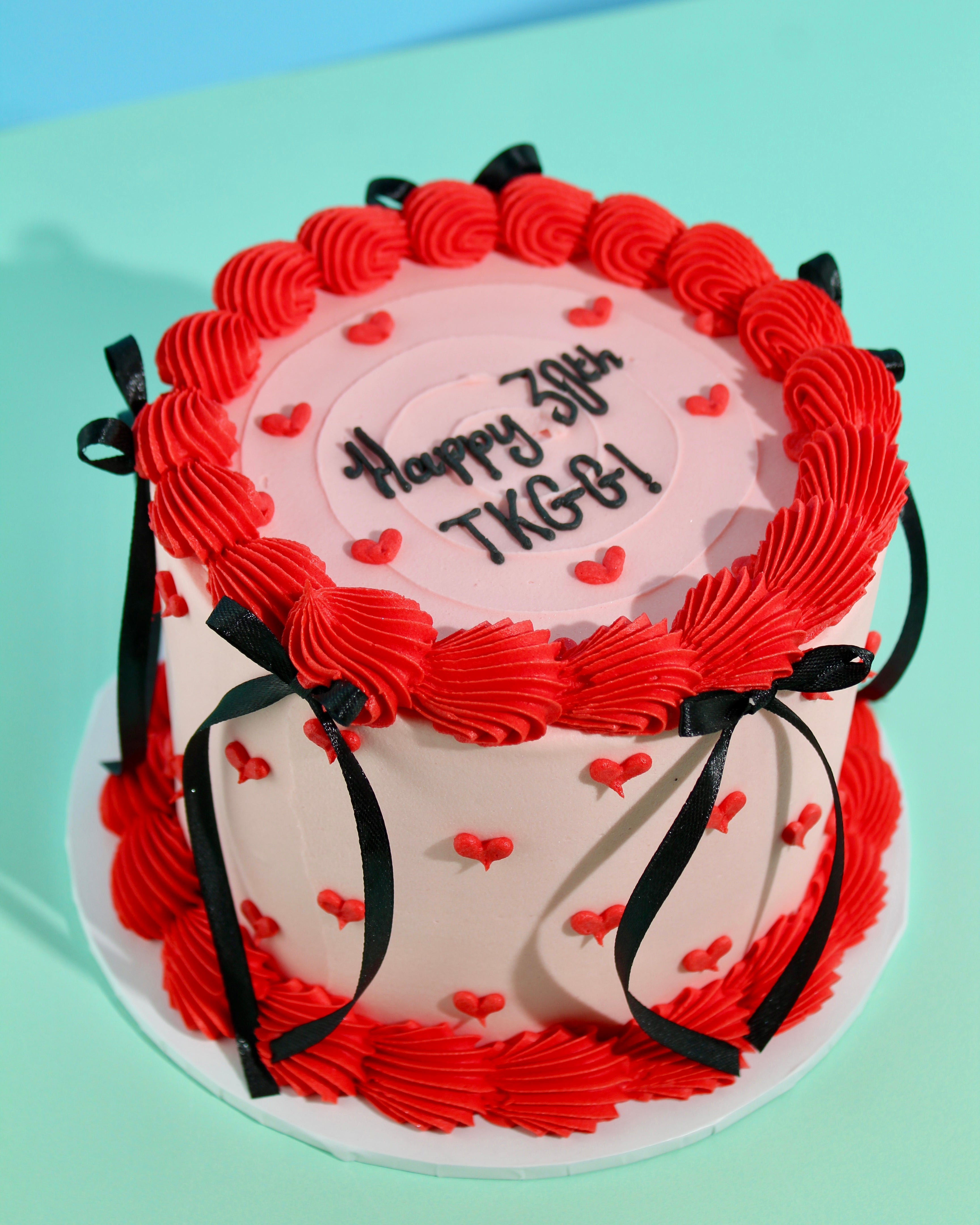 Design Your Own Cake Of Hearts