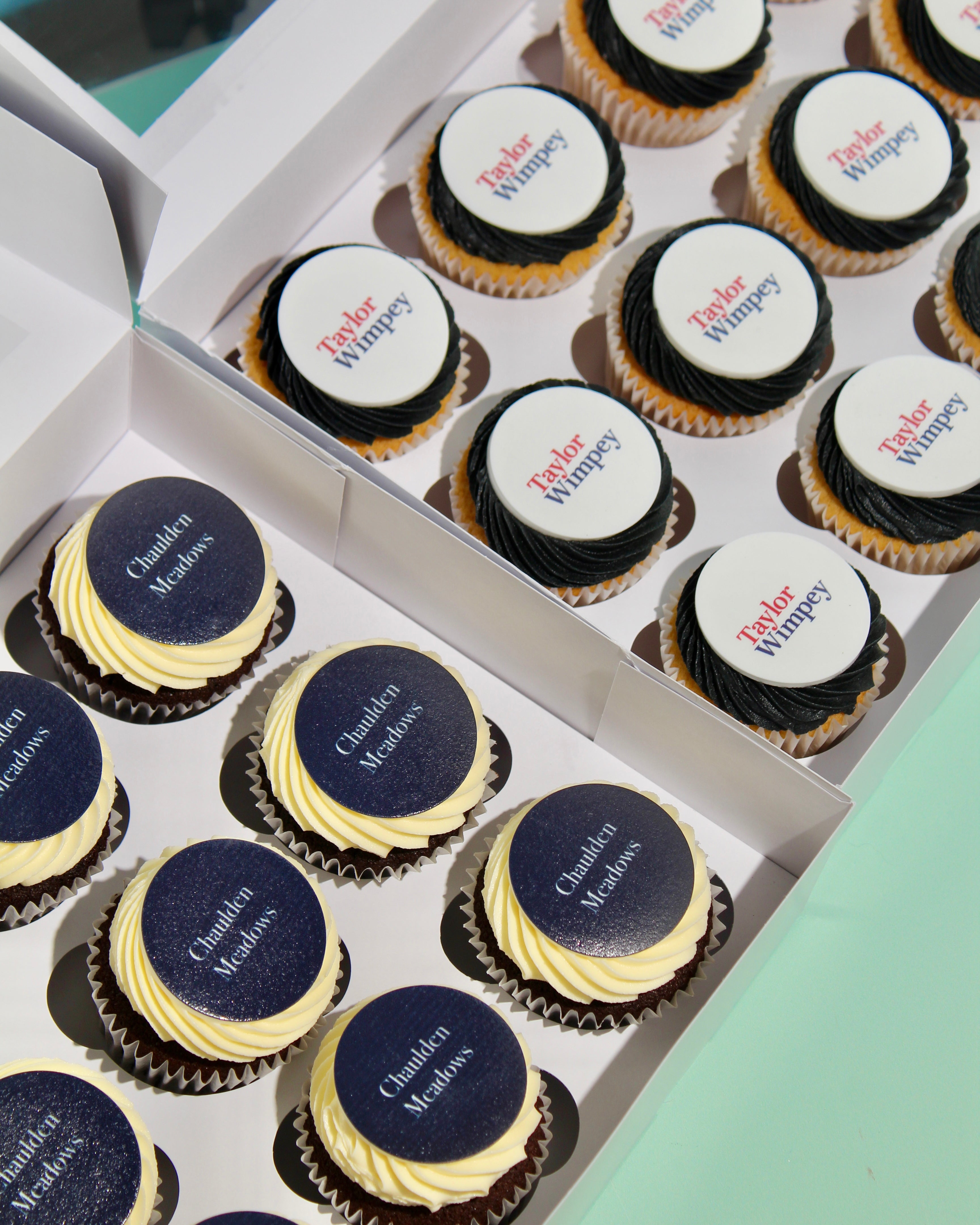 Vegan Logo Cupcakes
