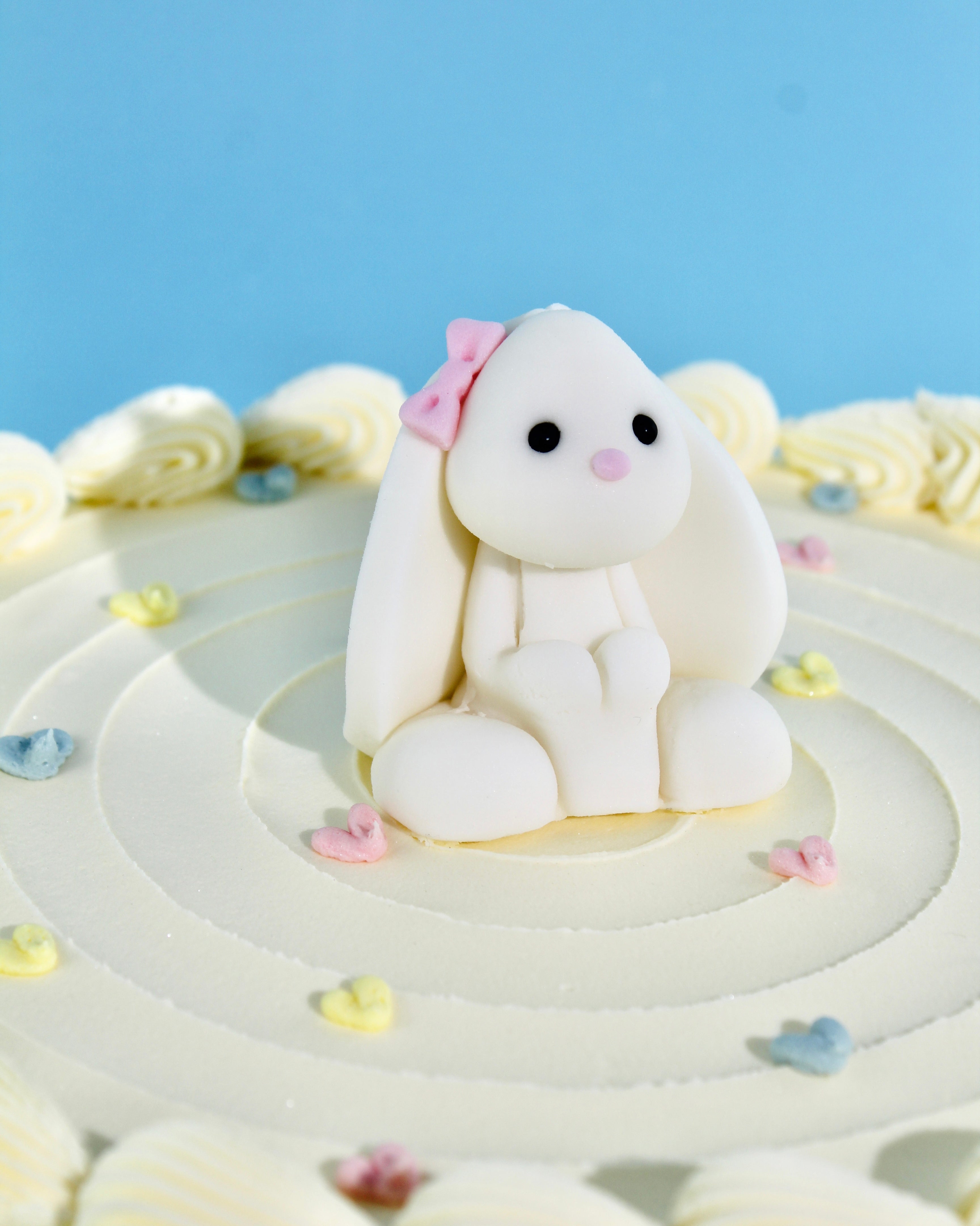 Bunny Cake Of Hearts
