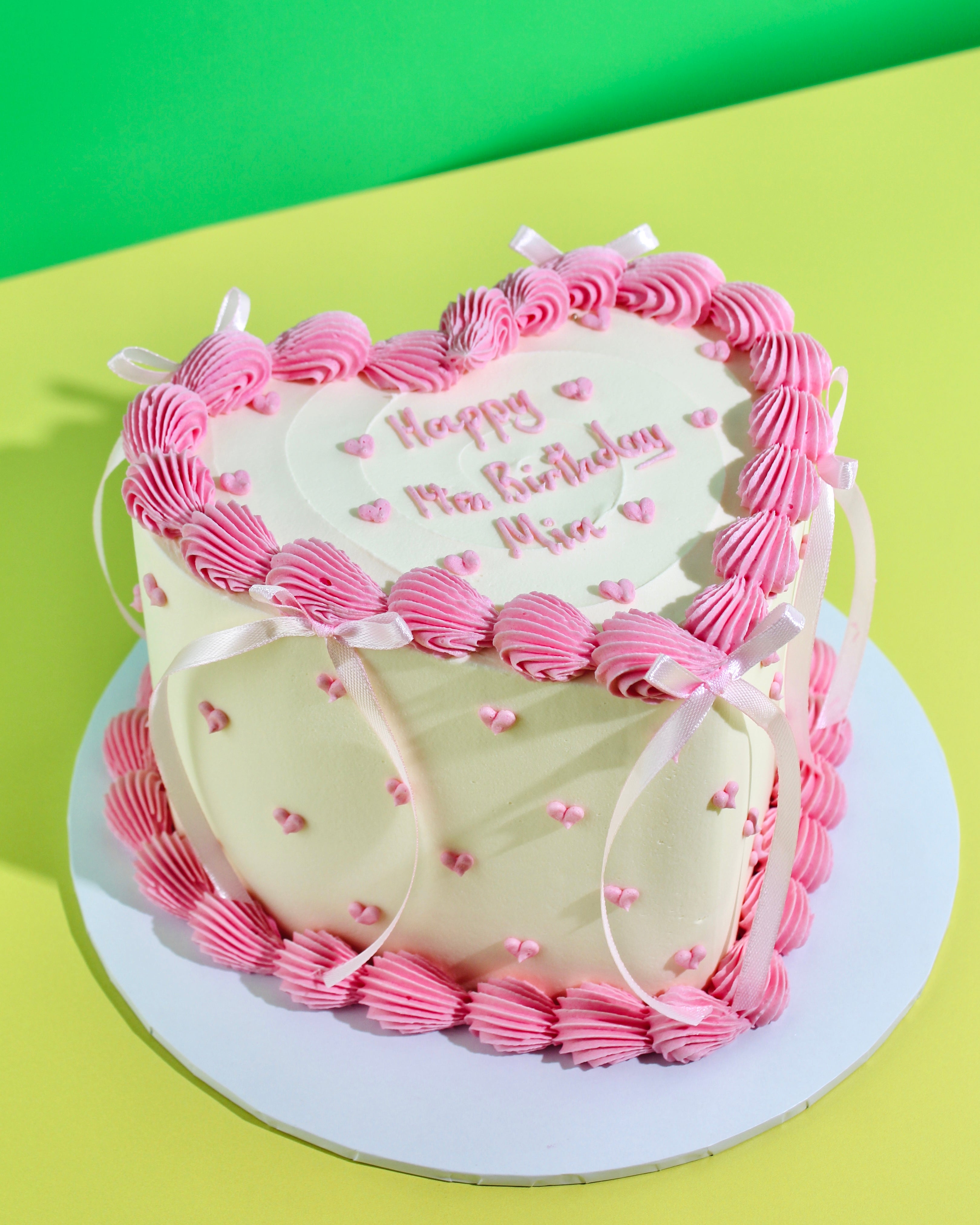 Heart-Shaped Cake of Hearts