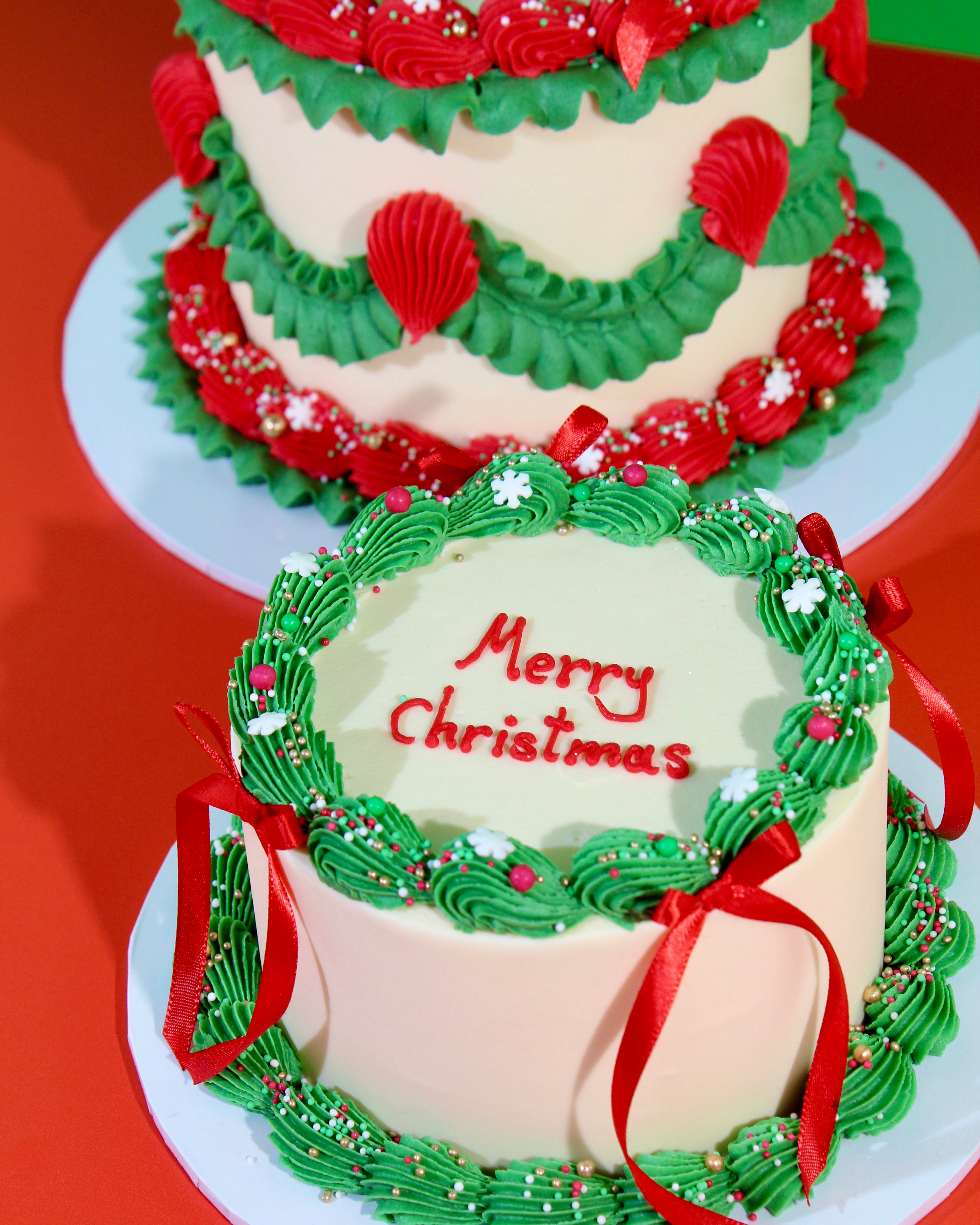 Merry Christmas Cake
