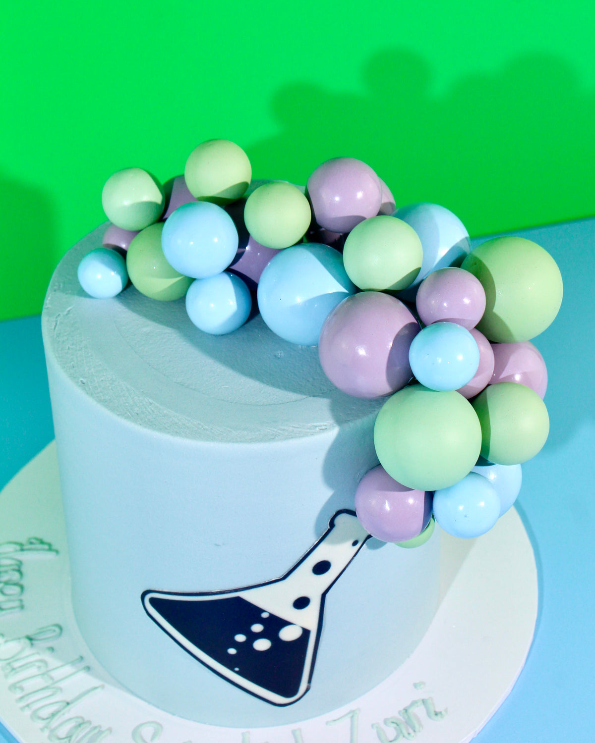 Science Birthday Cake | Chemistry-Themed Kids’ Cake | Amys Bakehouse