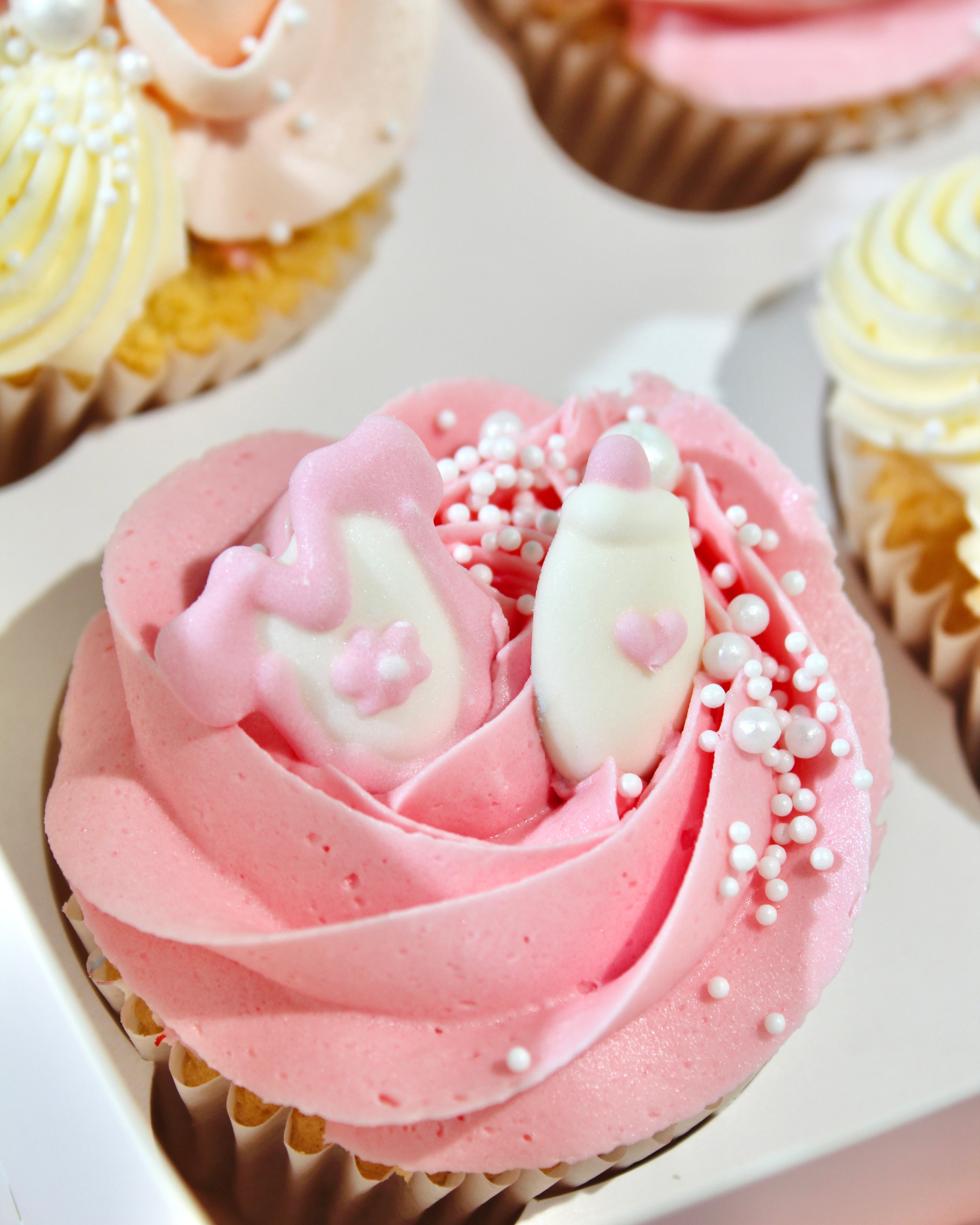 Baby Girl Cupcakes