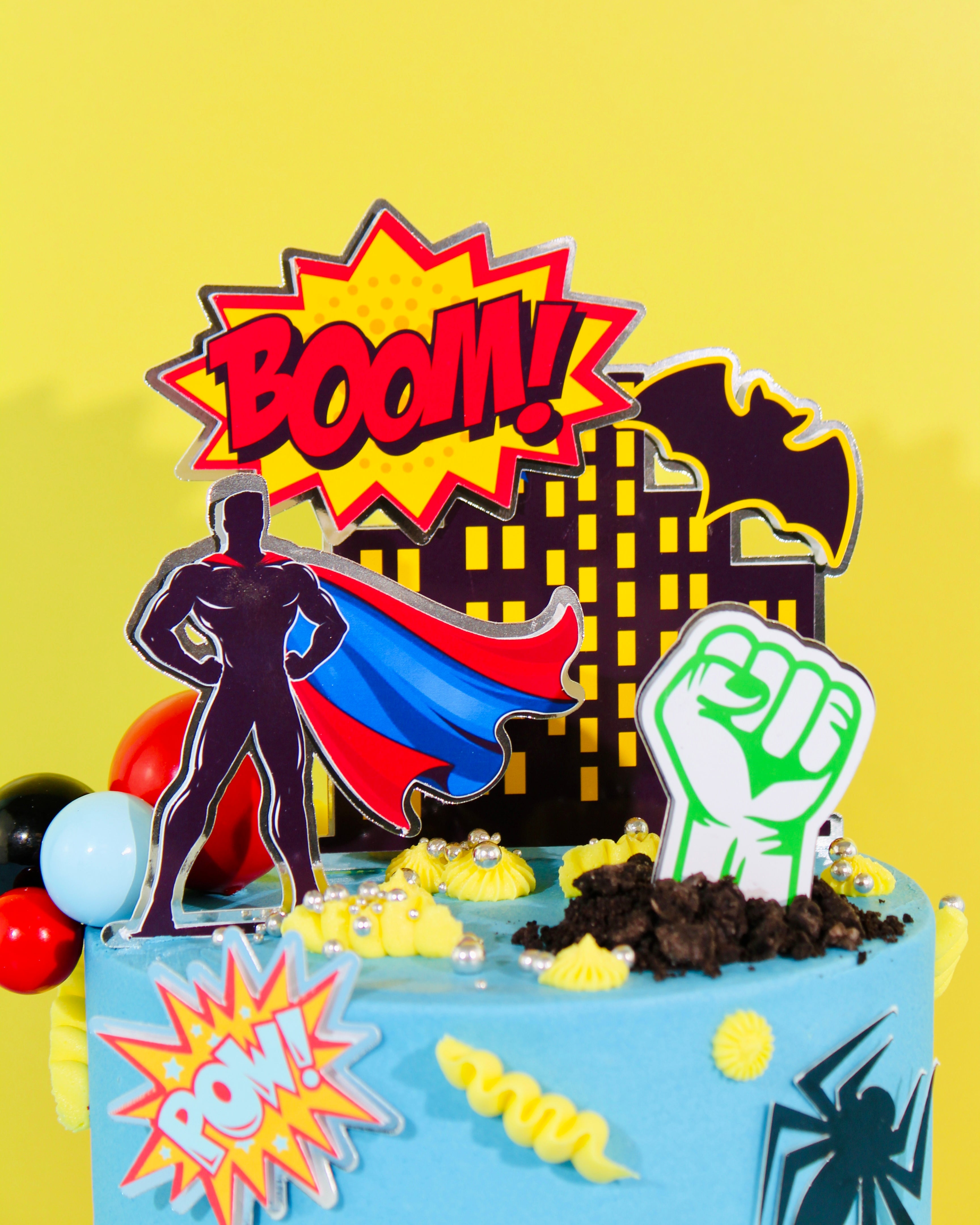 Superhero Cake