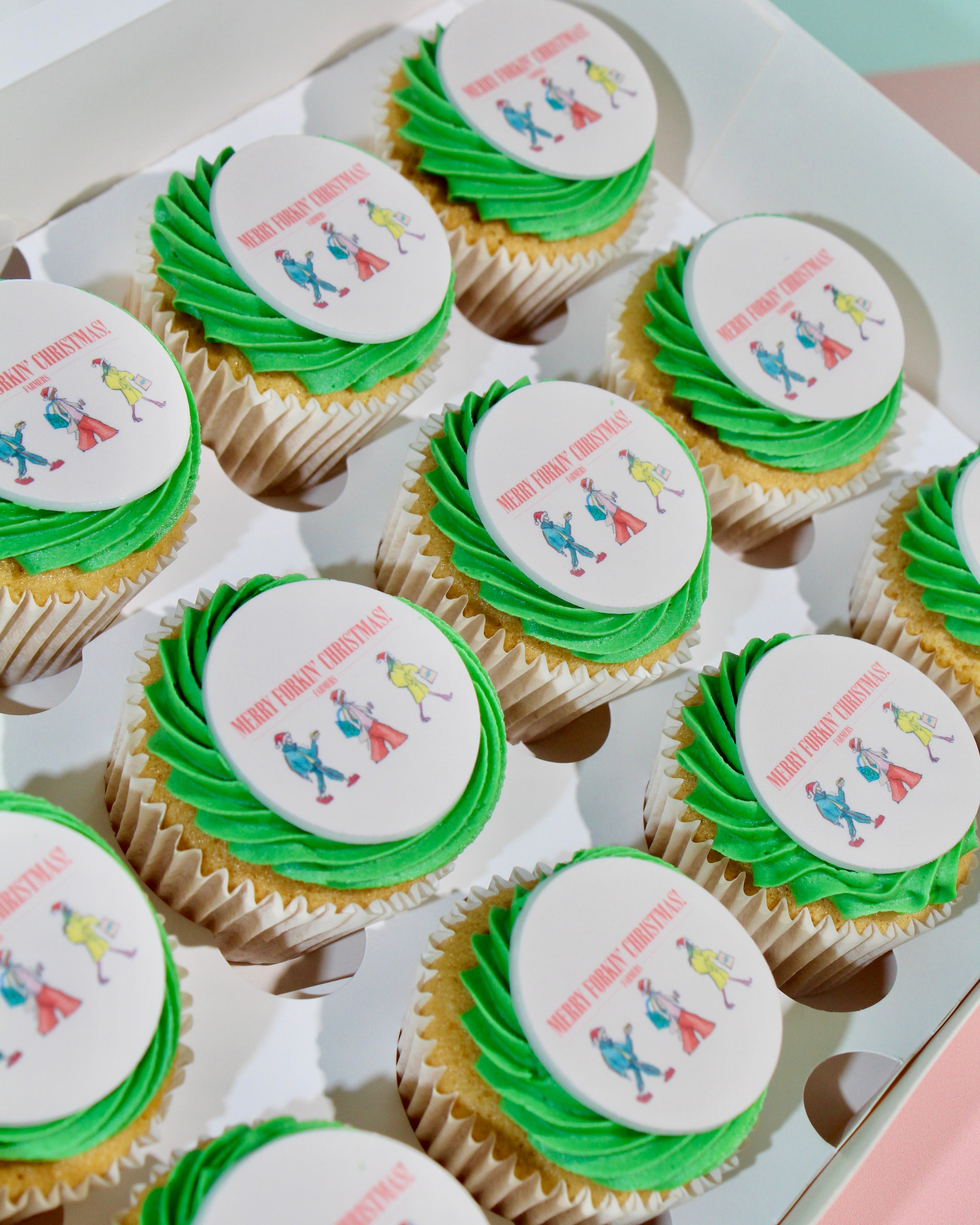 Gluten Free Logo Cupcakes