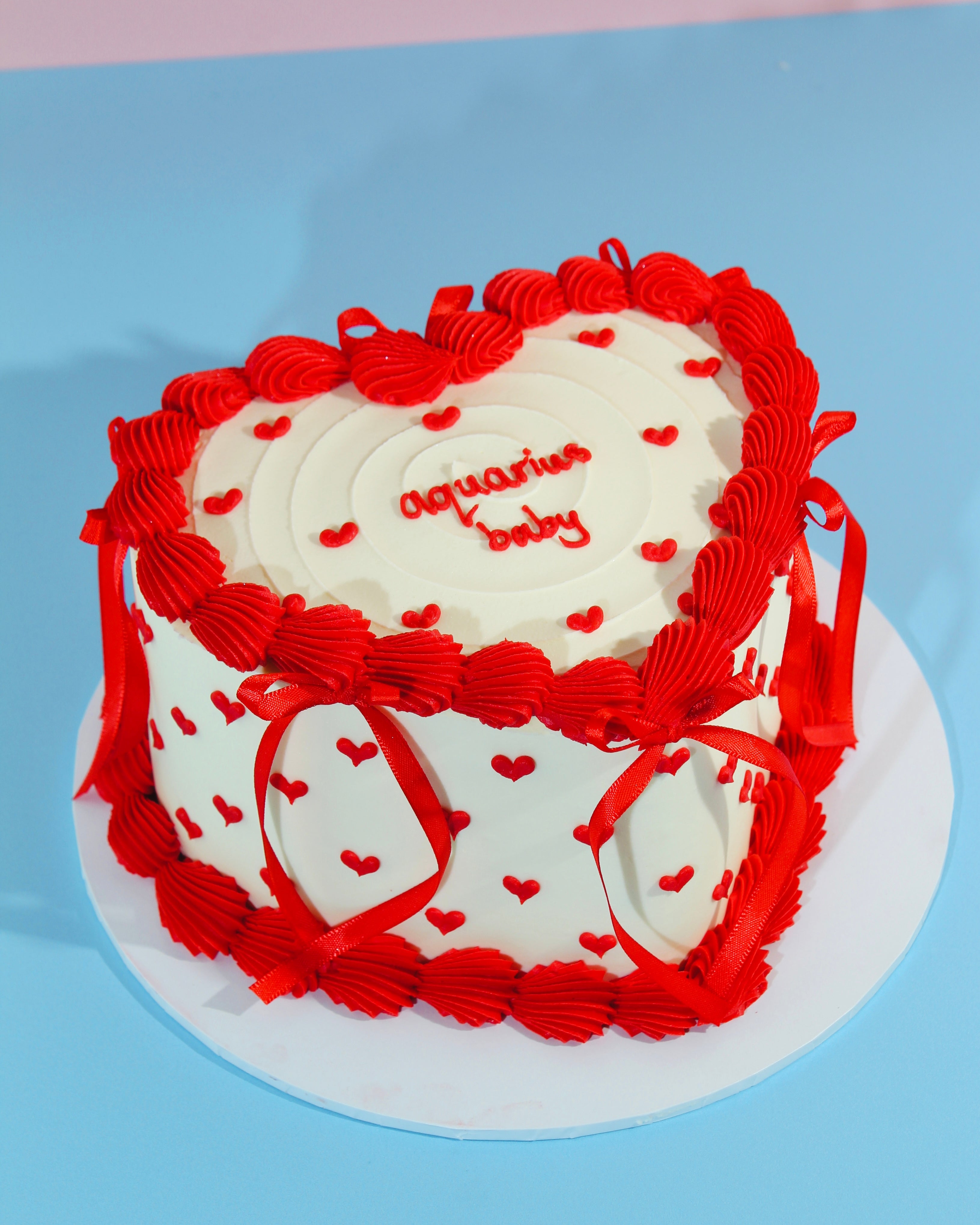 Heart-Shaped Cake of Hearts