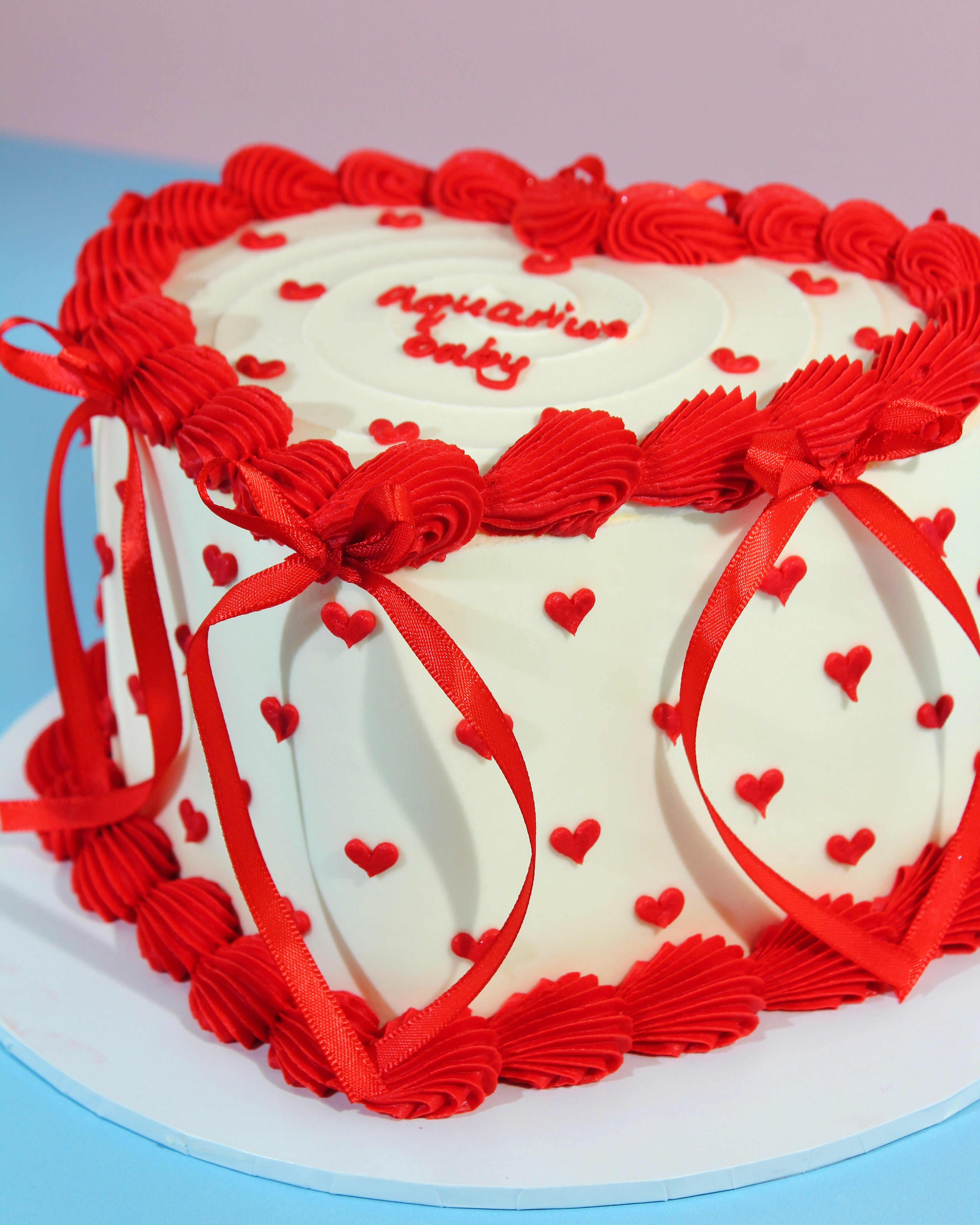 Heart-Shaped Cake of Hearts