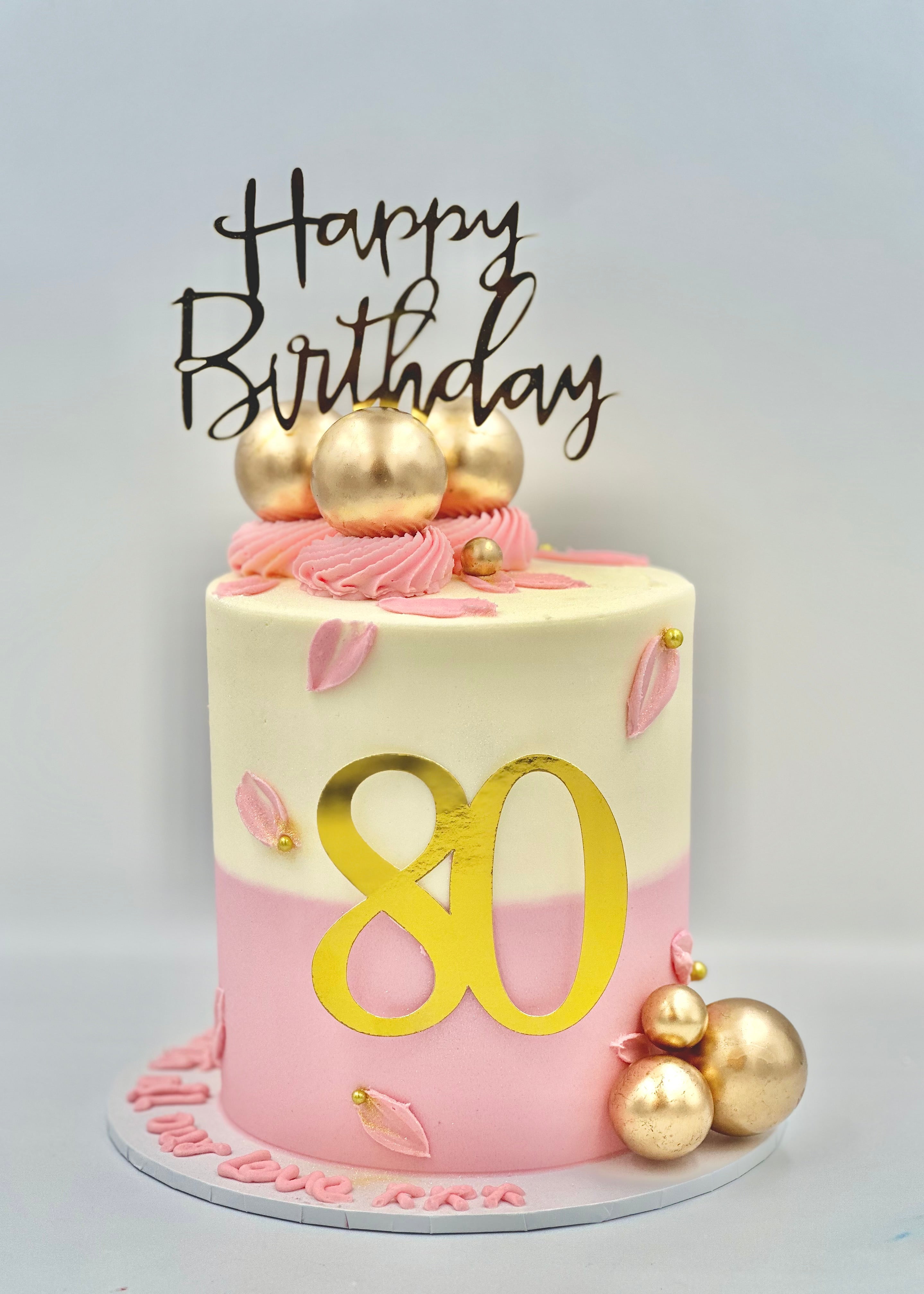 Vegan Golden Ball Cake