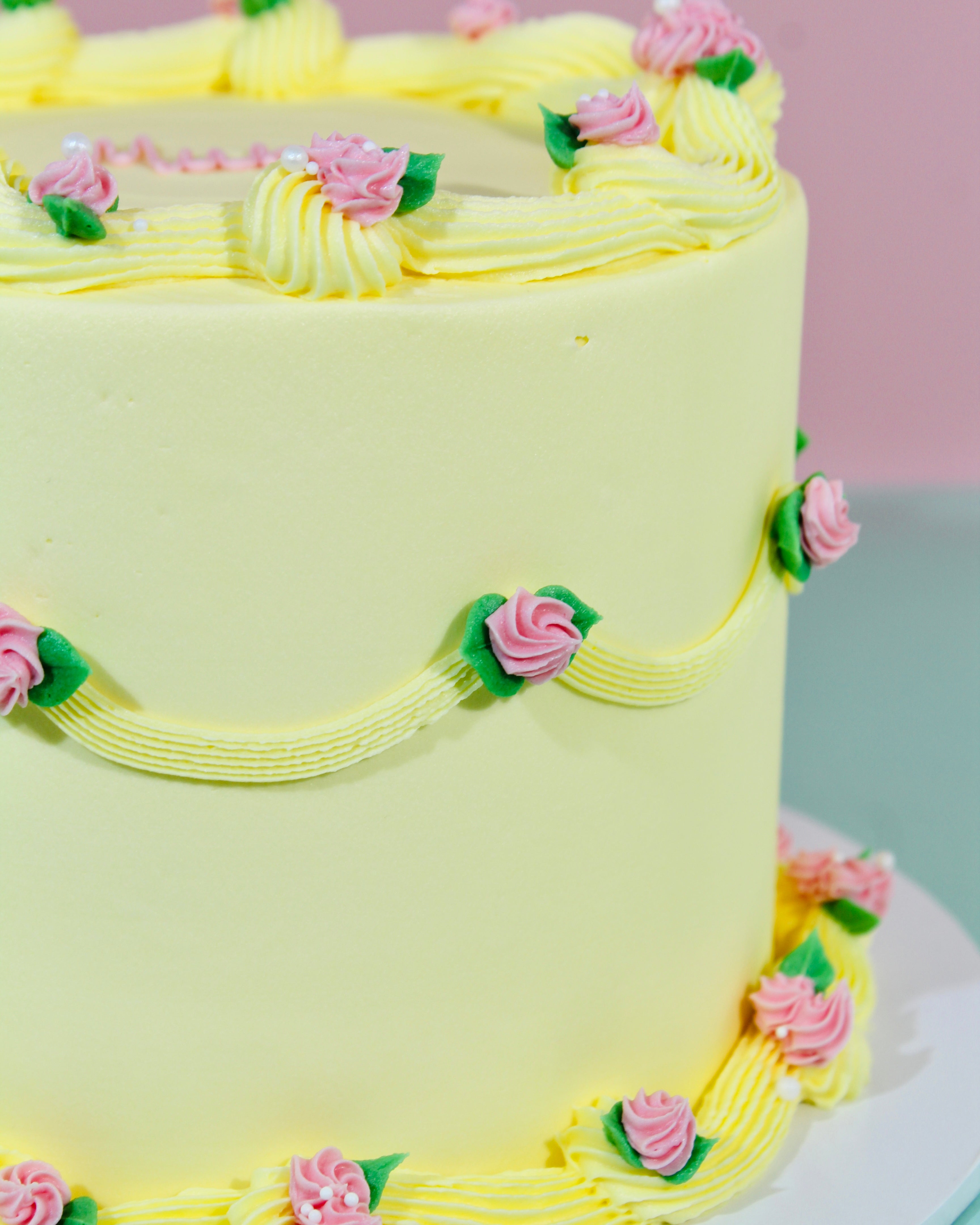 The Buttercup Bloom Cake