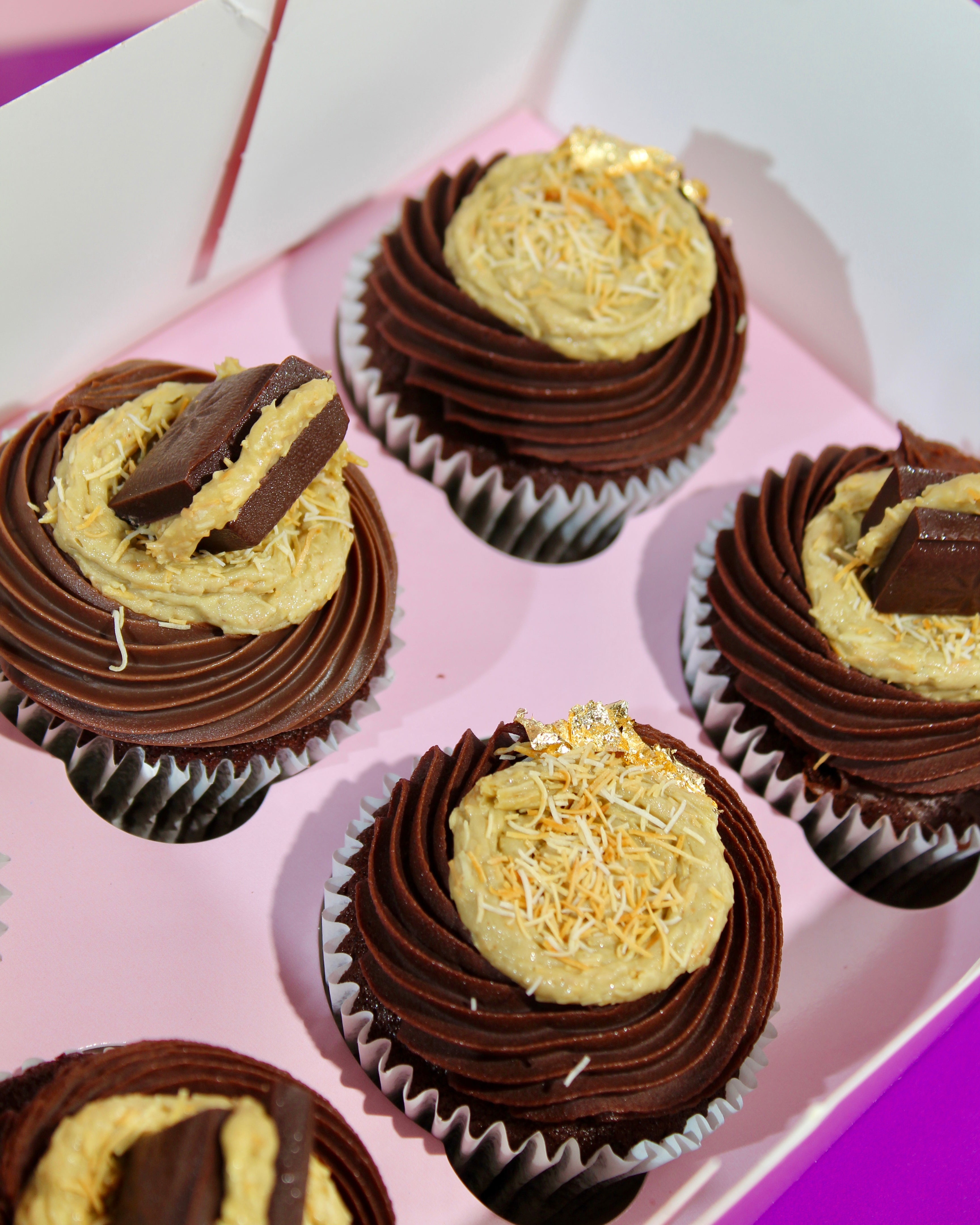 Dubai Chocolate Cupcakes