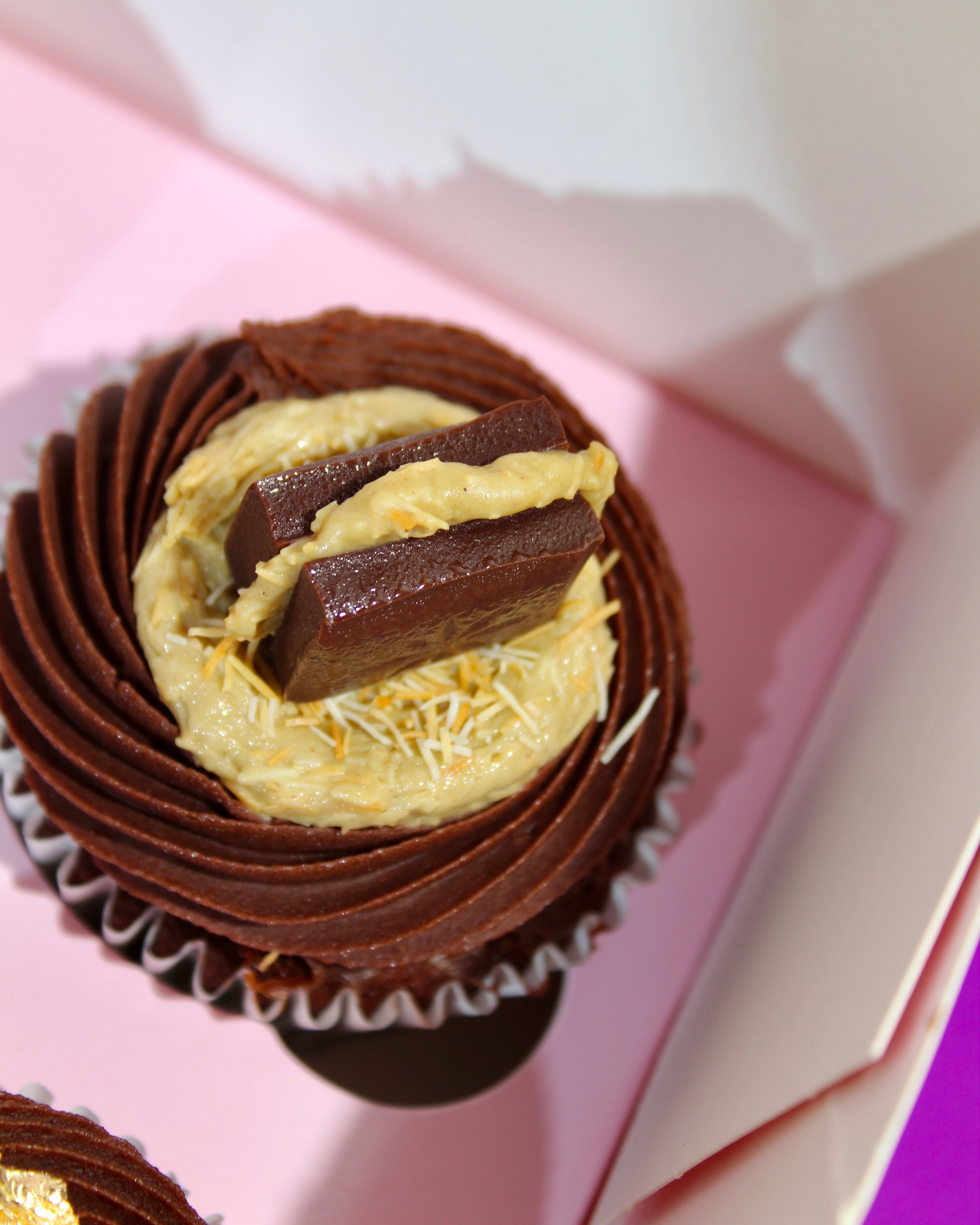 Dubai Chocolate Cupcakes