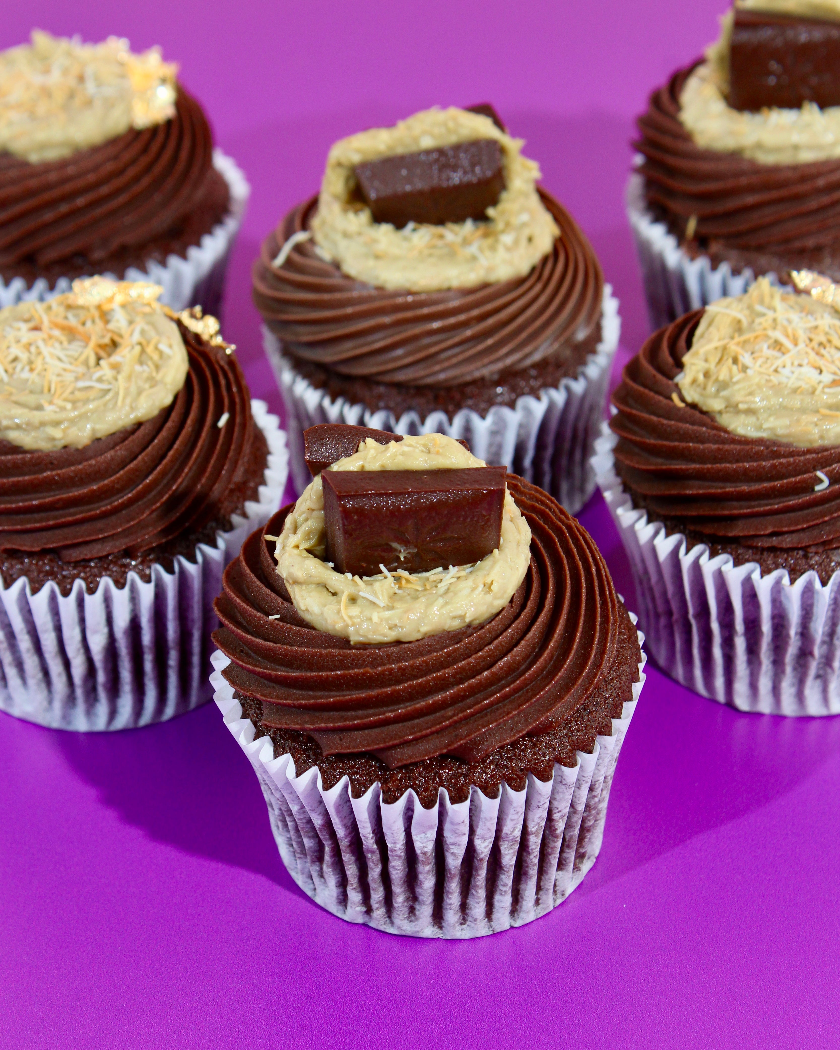 Dubai Chocolate Cupcakes