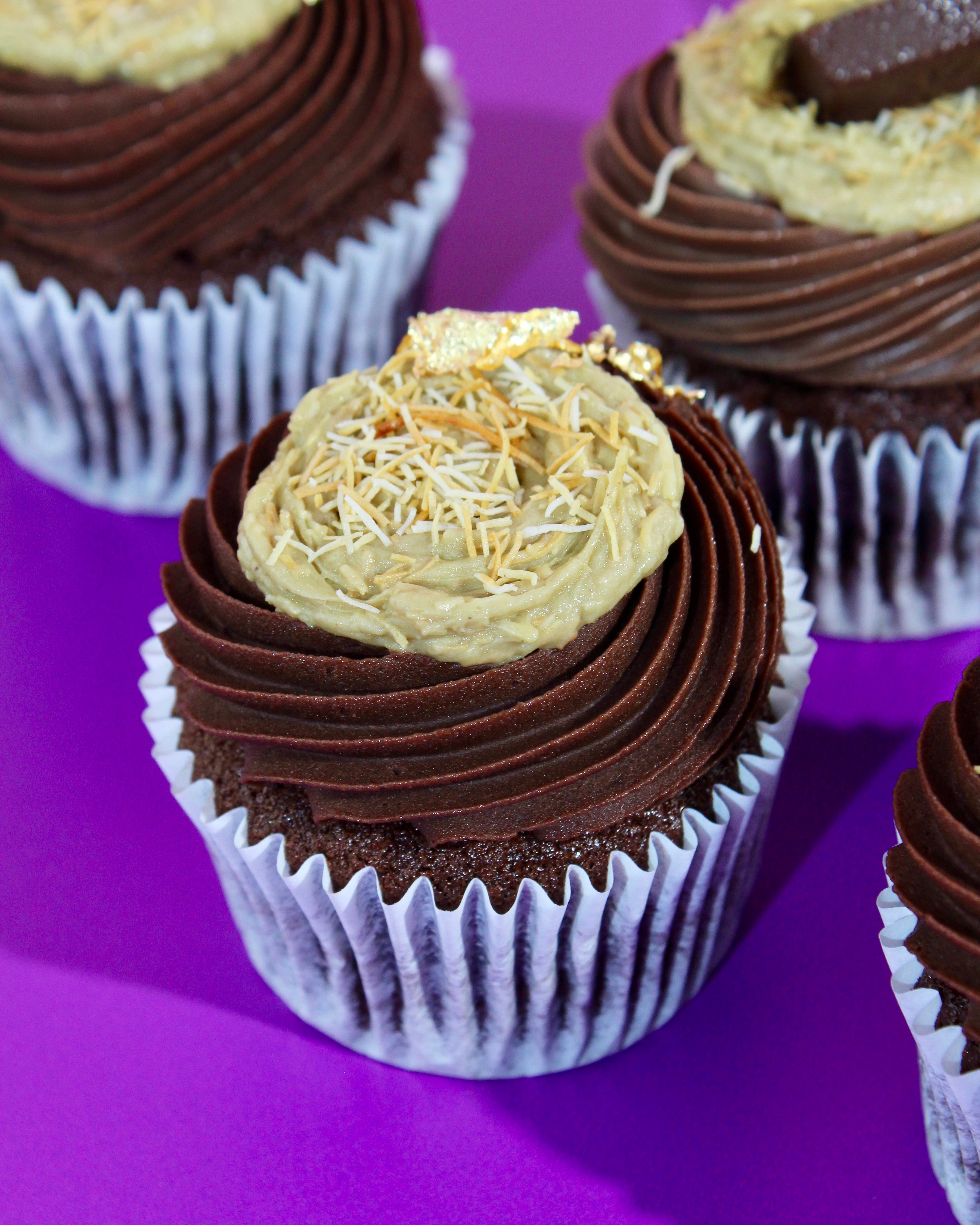 Dubai Chocolate Cupcakes