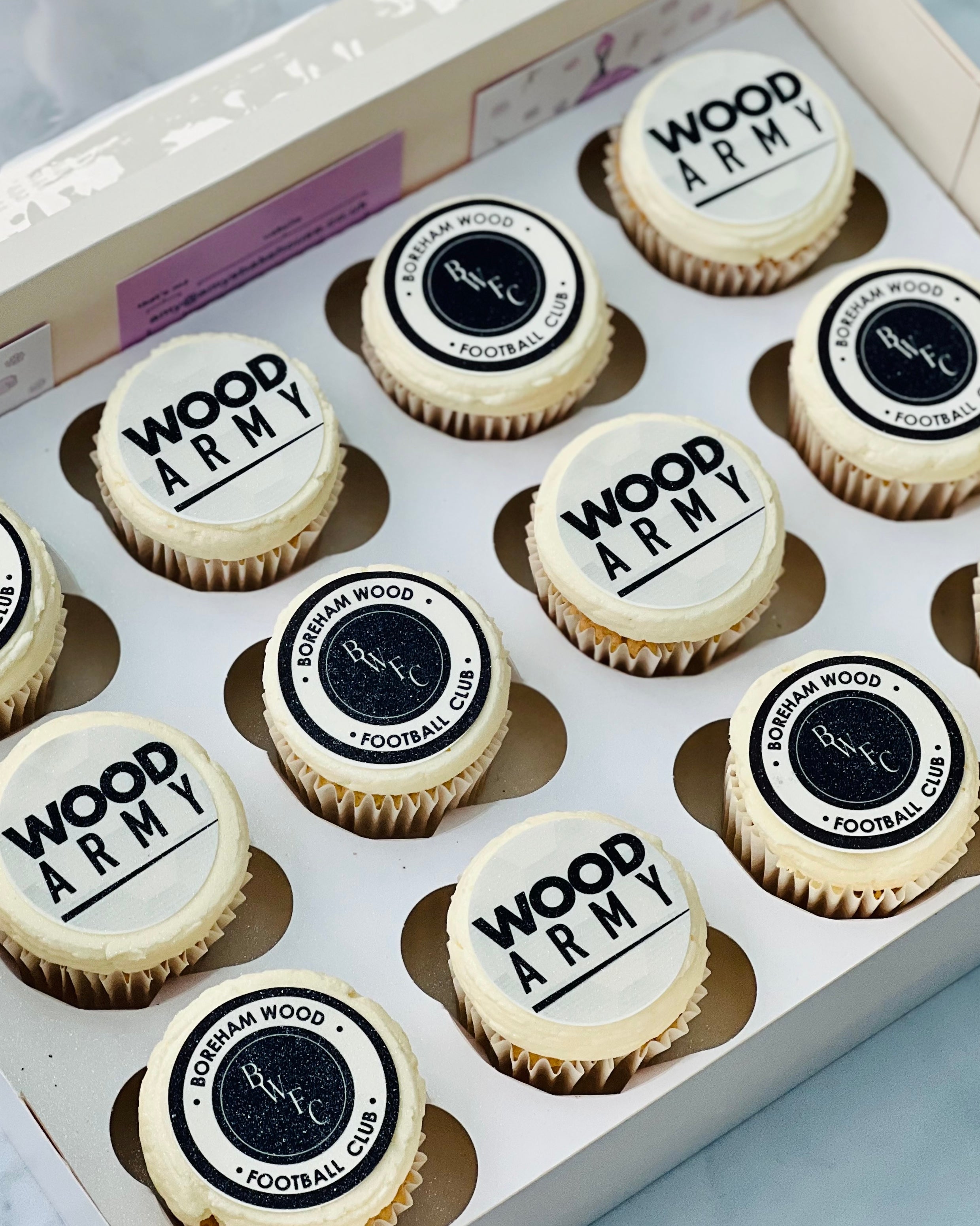 Gluten Free Logo Cupcakes