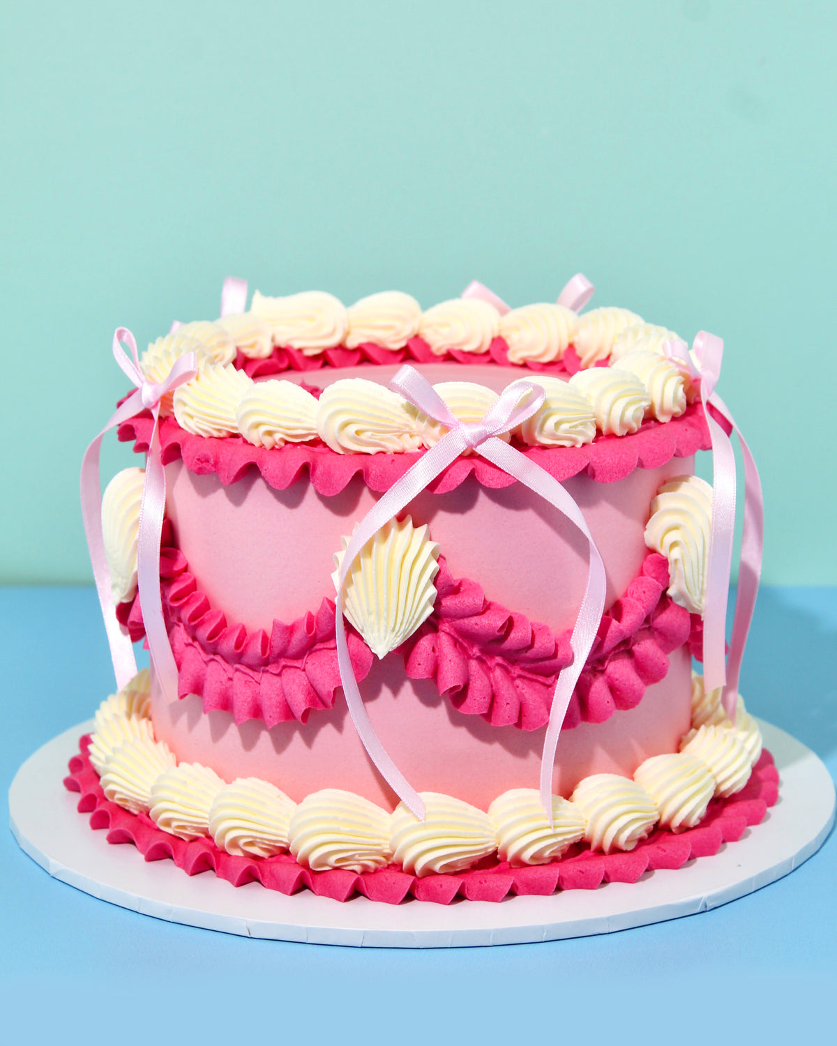 Dairy Free Vintage Pinks Cake | Order Yours Today | Amy's Bakehouse ...
