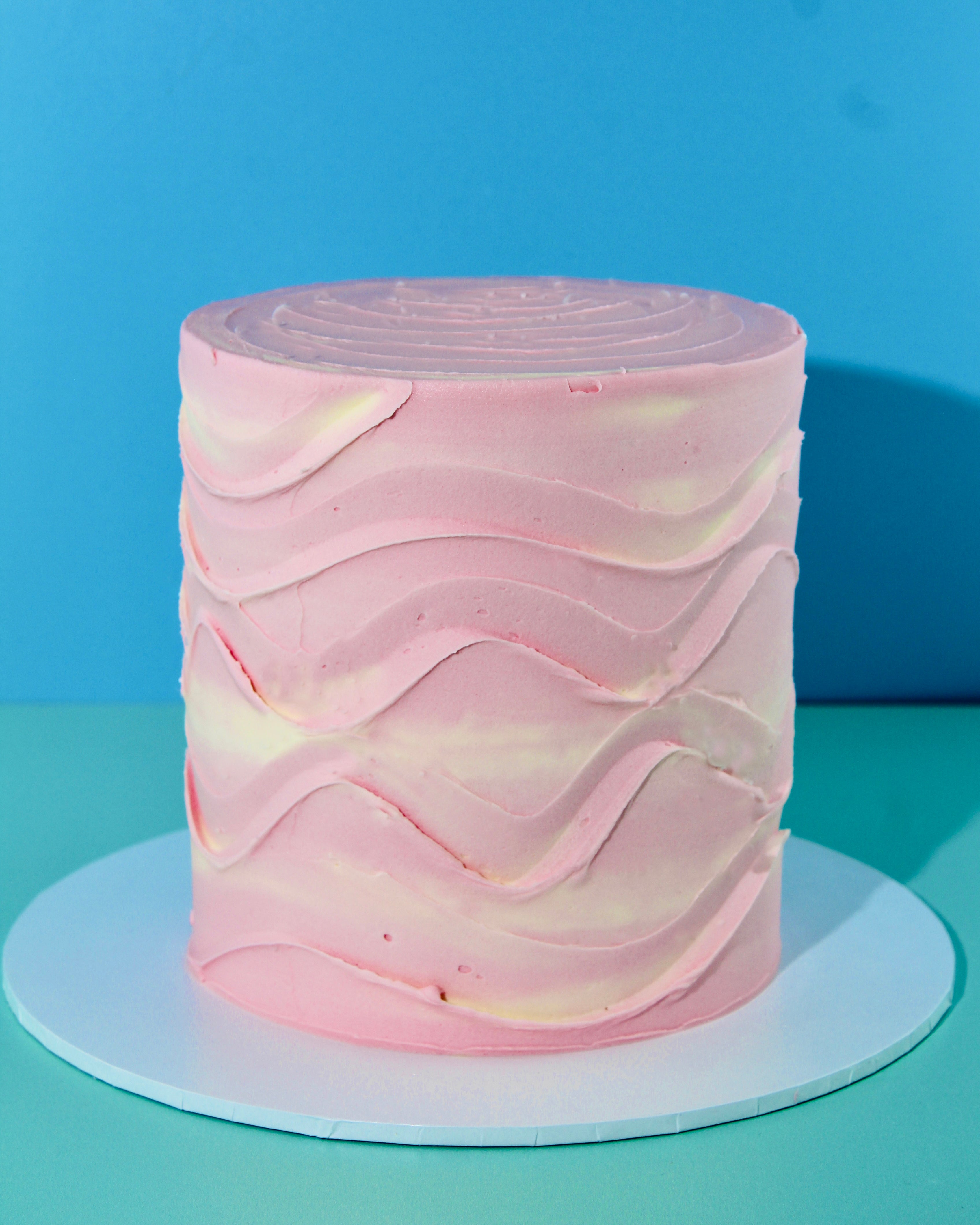 Vegan Wave Effect Cake