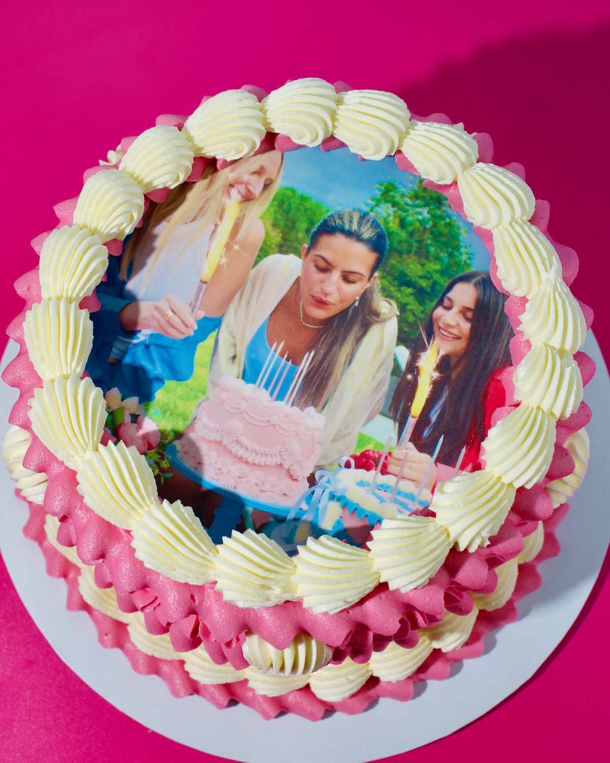 Dairy Free Vintage Photo Cake | Order Yours Today | Amy's Bakehouse ...