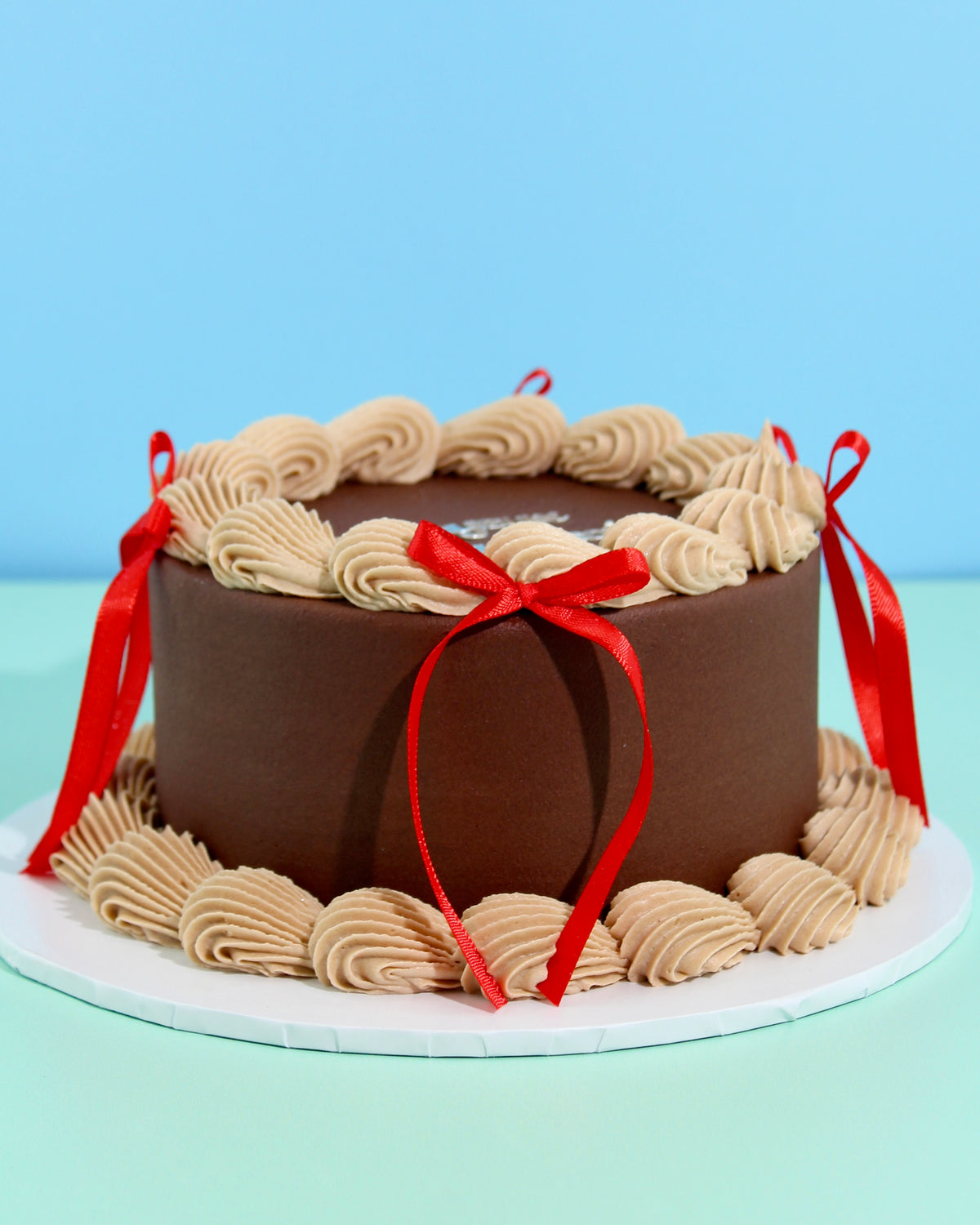 Eggless Mini Message Bow Cake | Order Yours Now | Amy's Bakehouse ...
