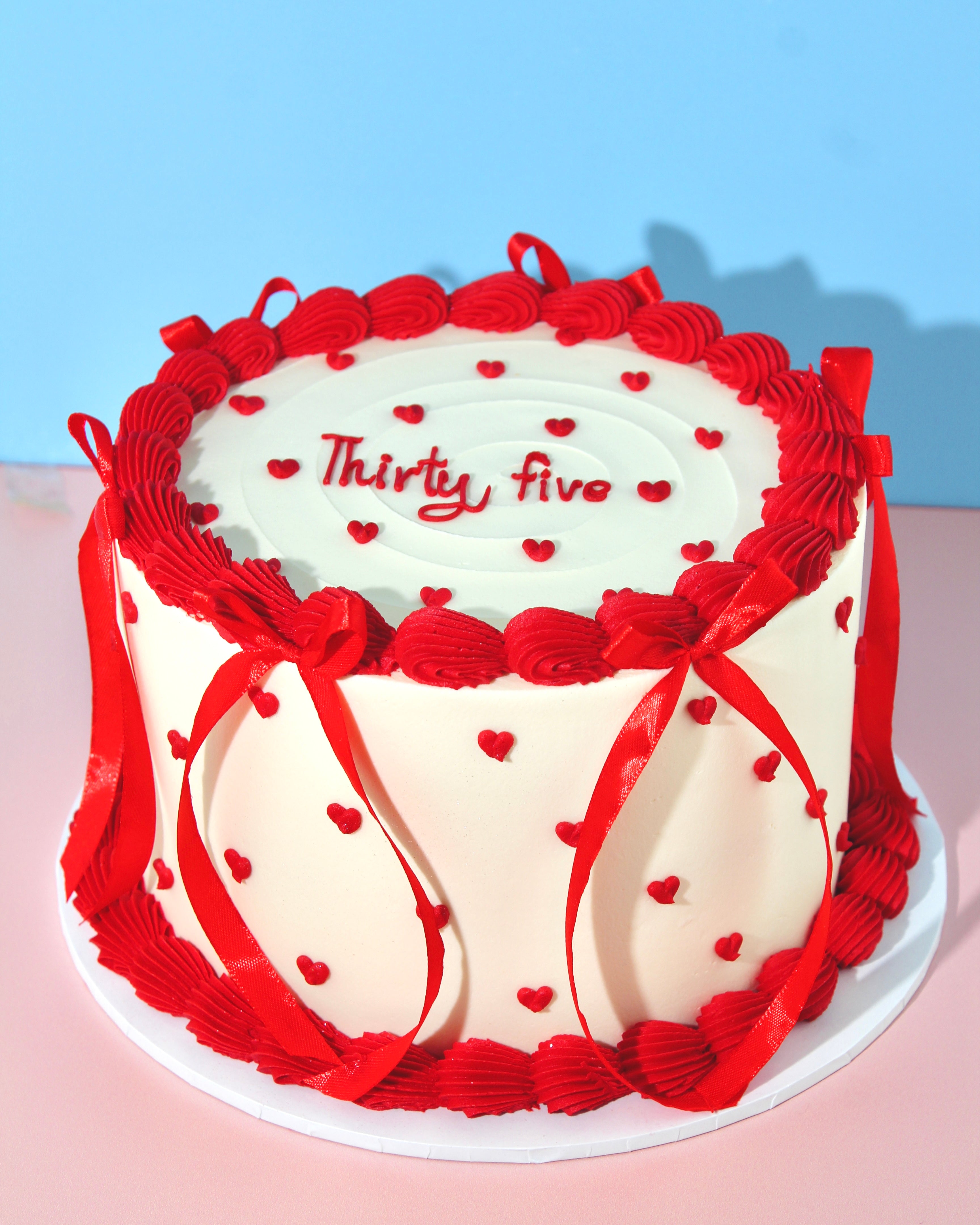 Design Your Own Cake Of Hearts