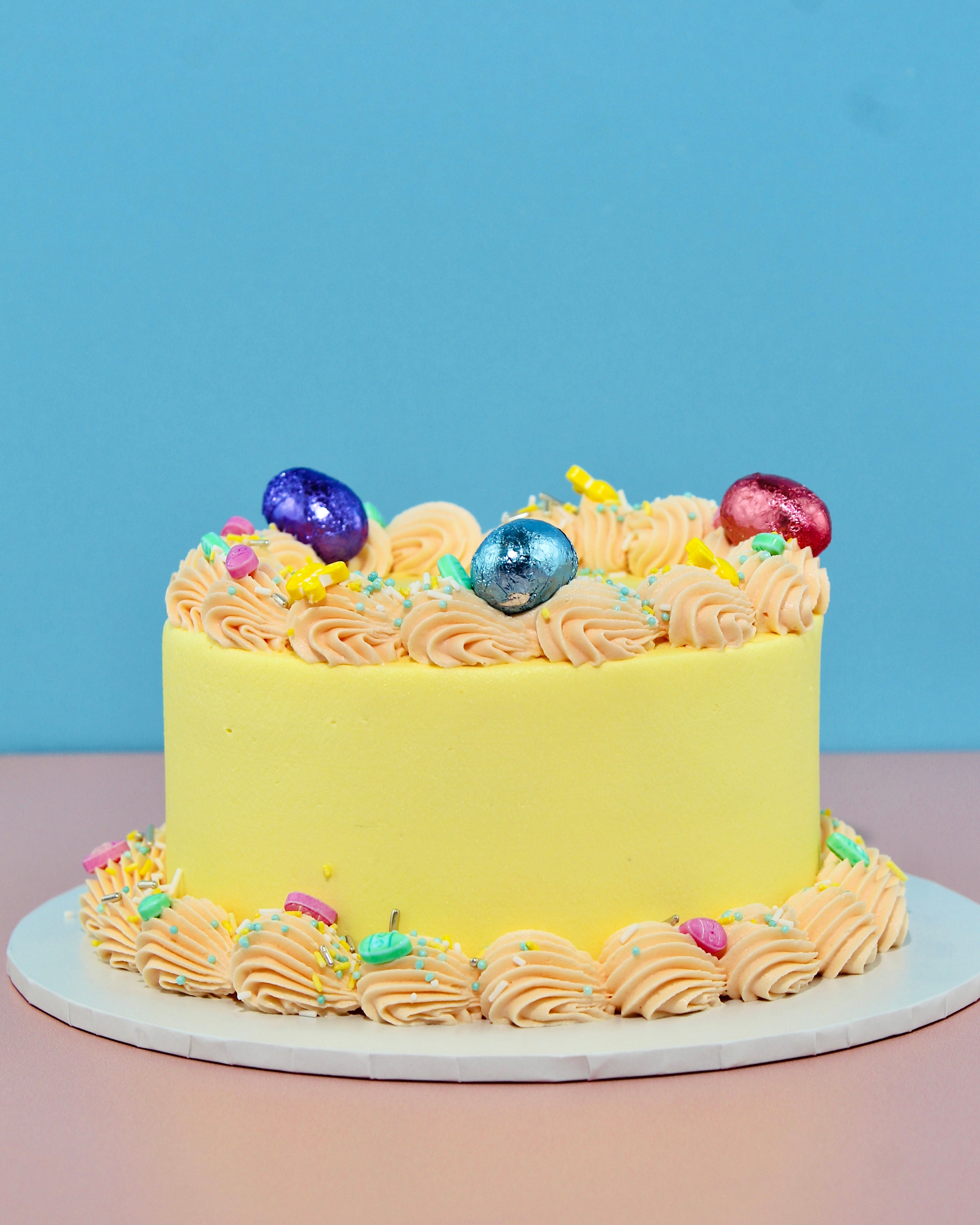 Easter Mini Message Cake