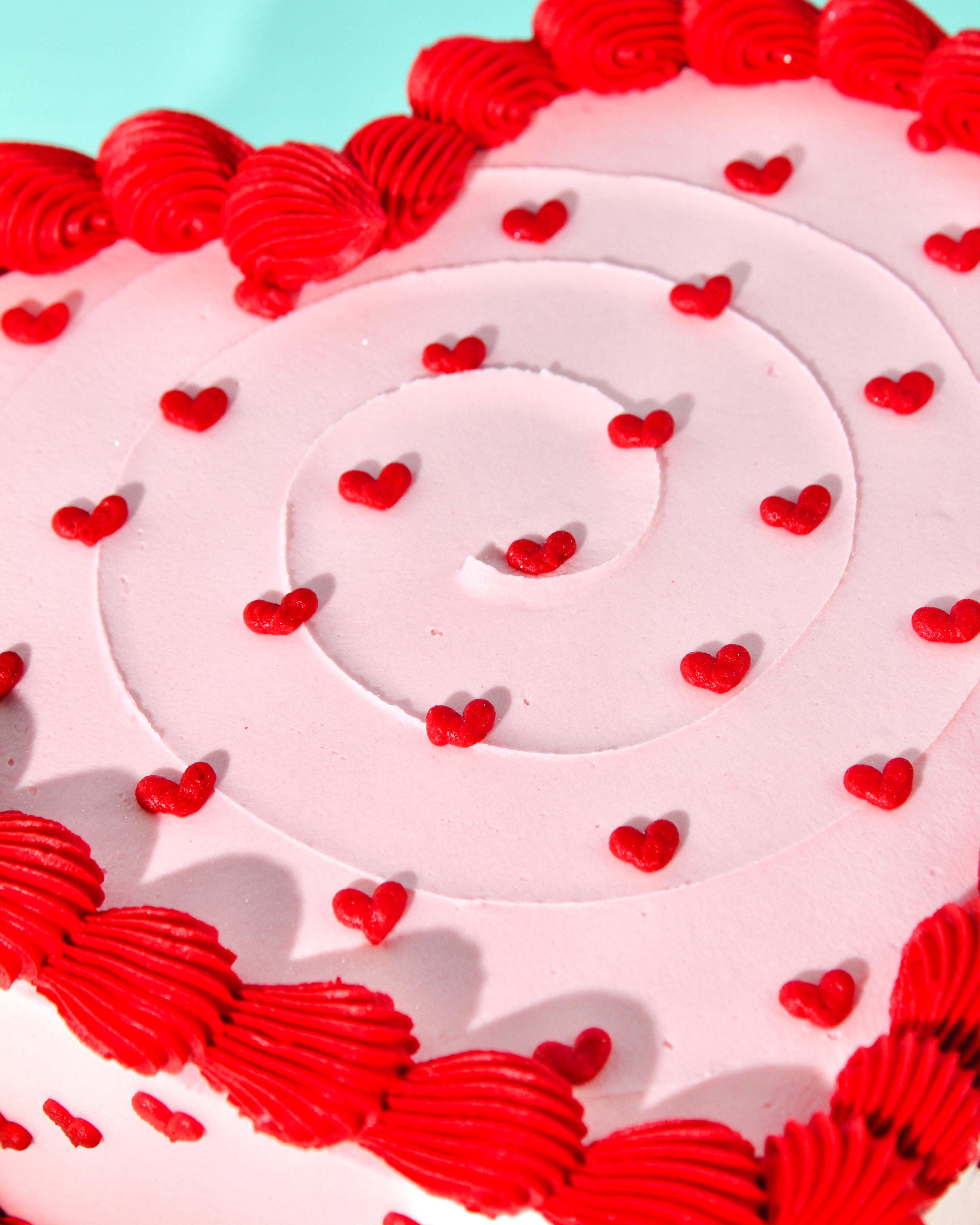 Heart-Shaped Cake of Hearts