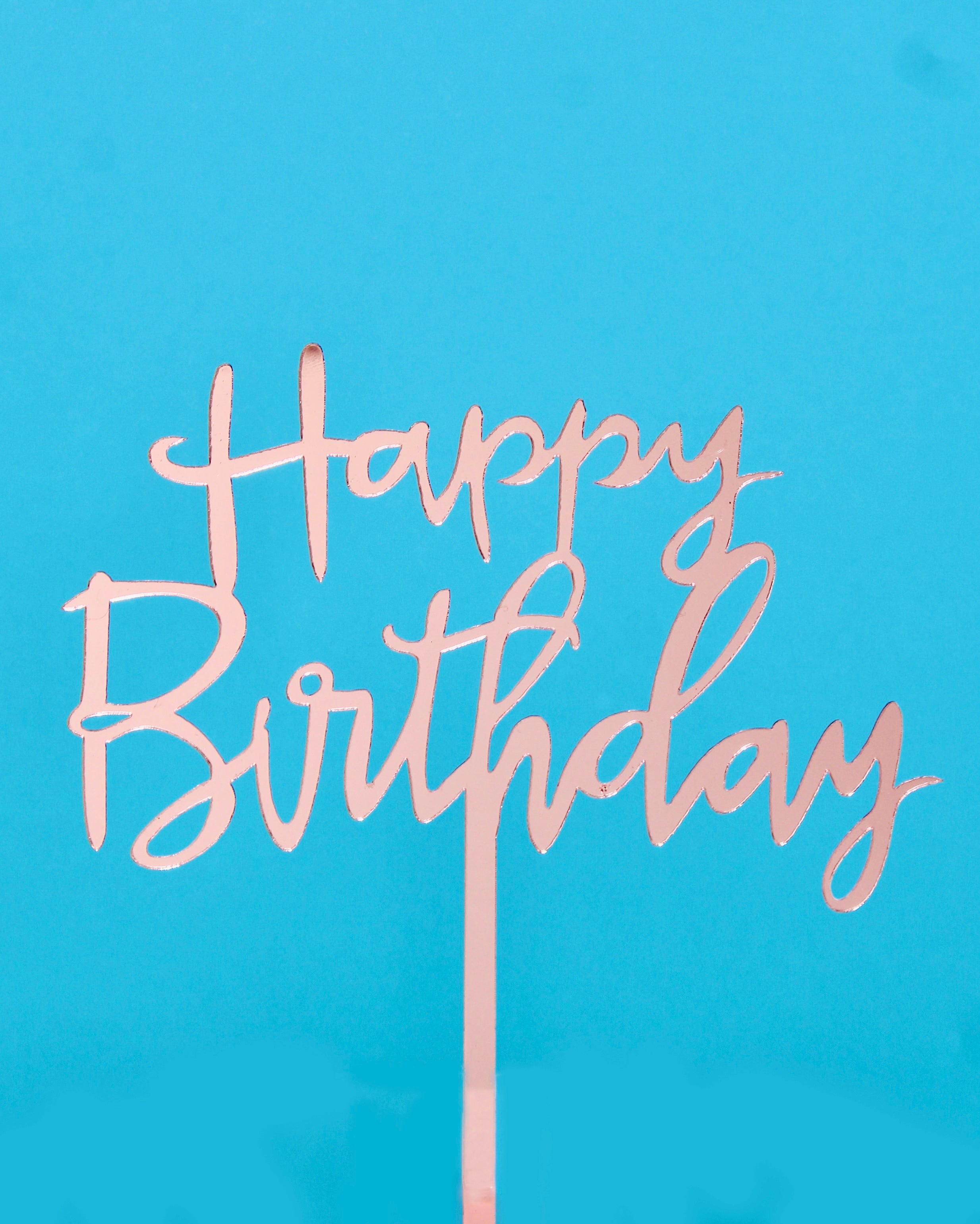 Happy Birthday Topper