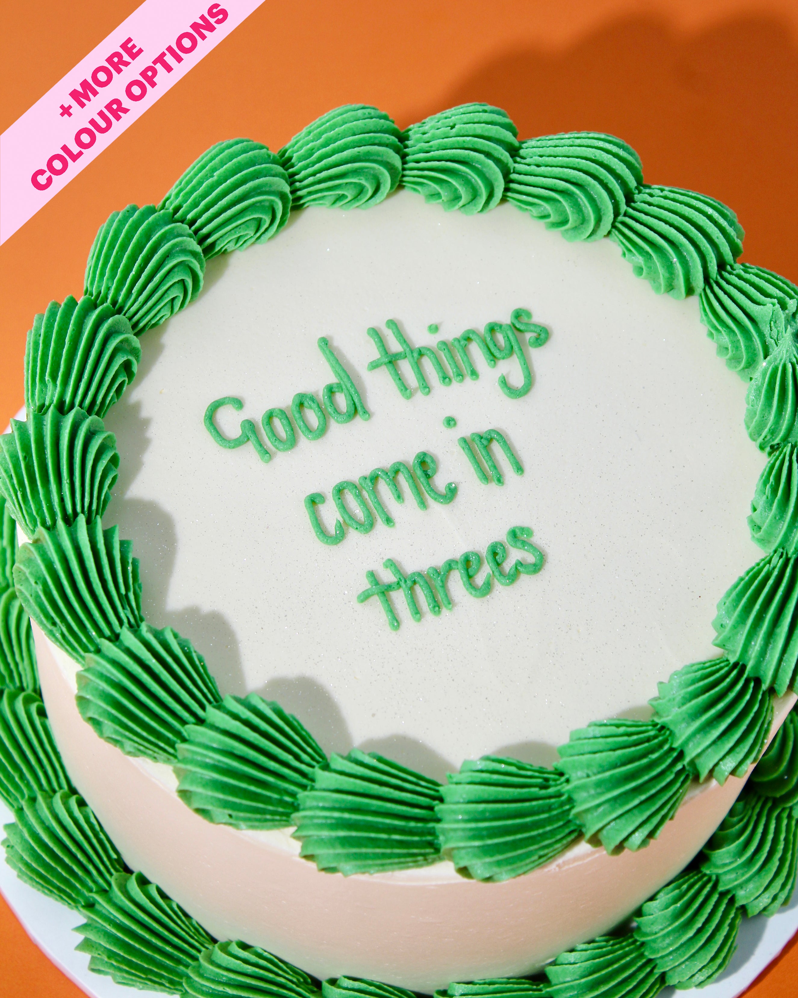 Gluten Free Mini Message Cake