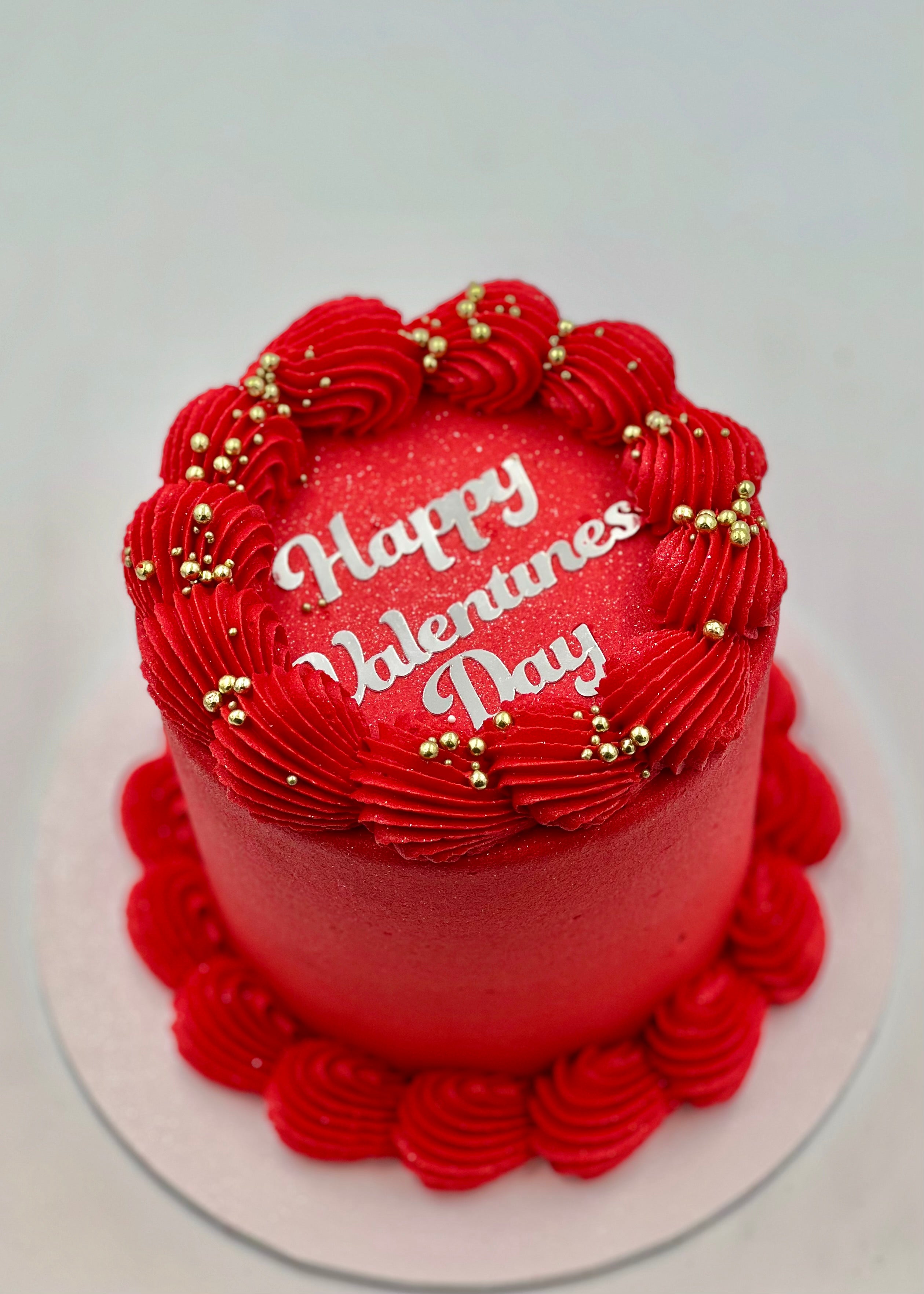 Valentine's Mini Message Cake