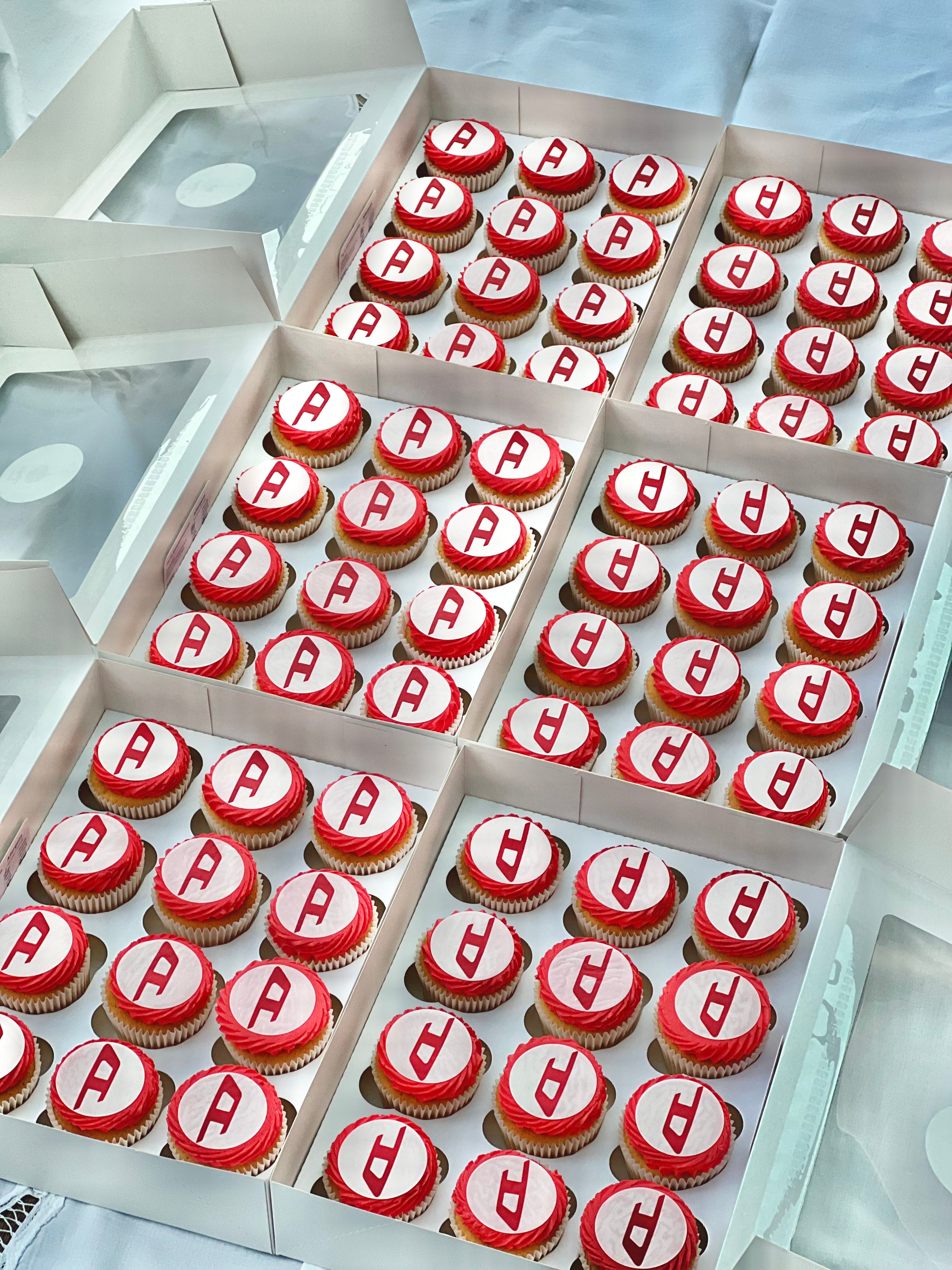 Gluten Free Logo Cupcakes