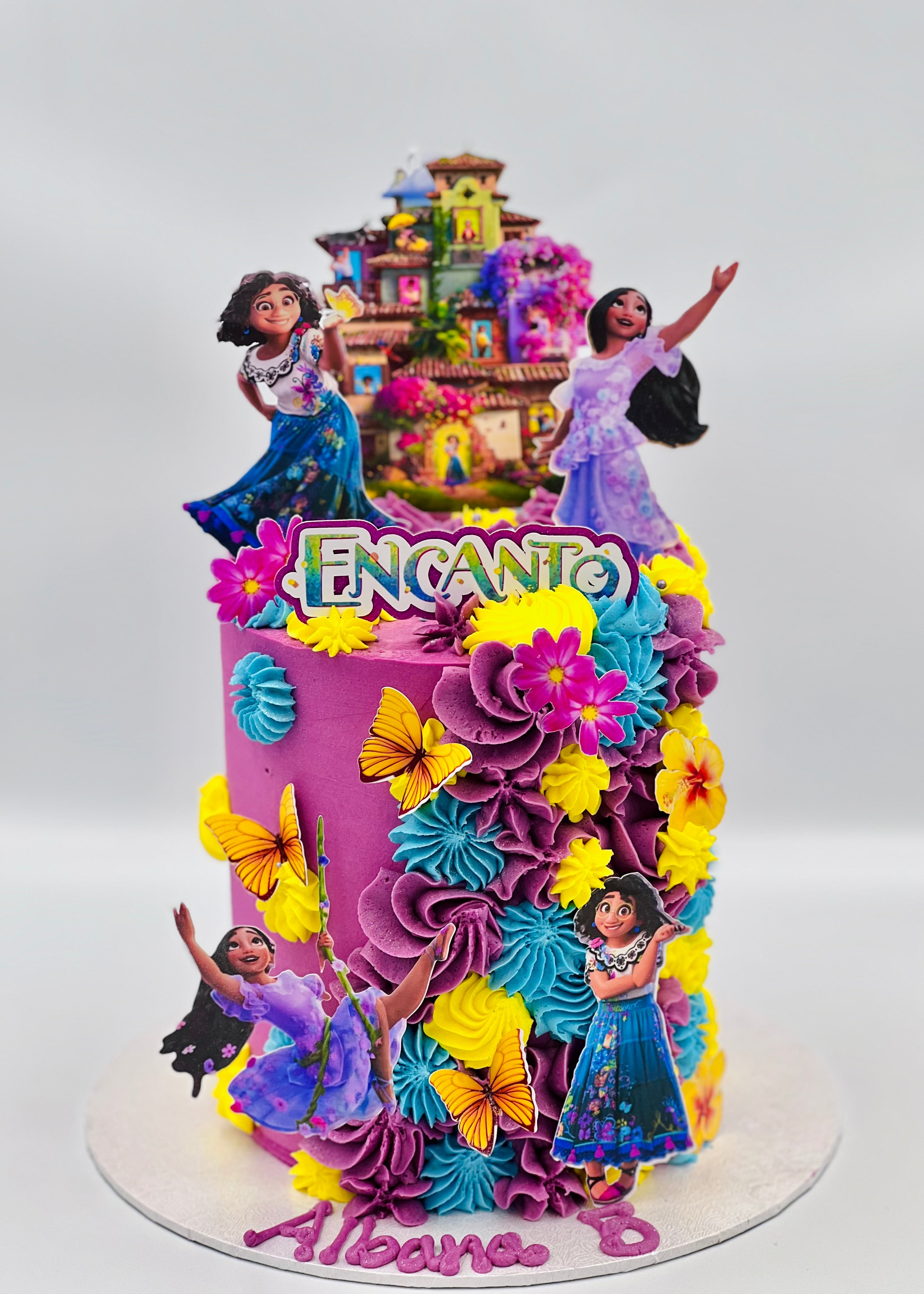 Owl 1st birthday cake - Decorated Cake by Amy - CakesDecor