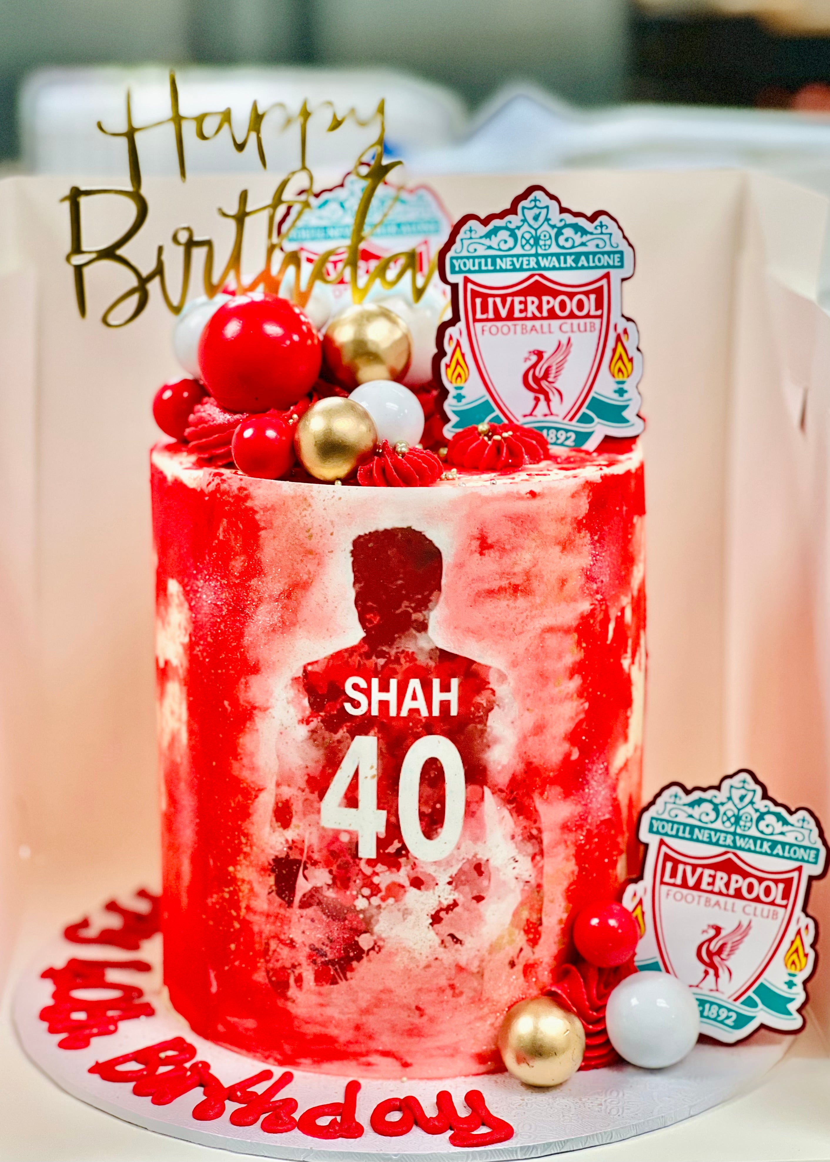 Football Cake Amys Bakehouse